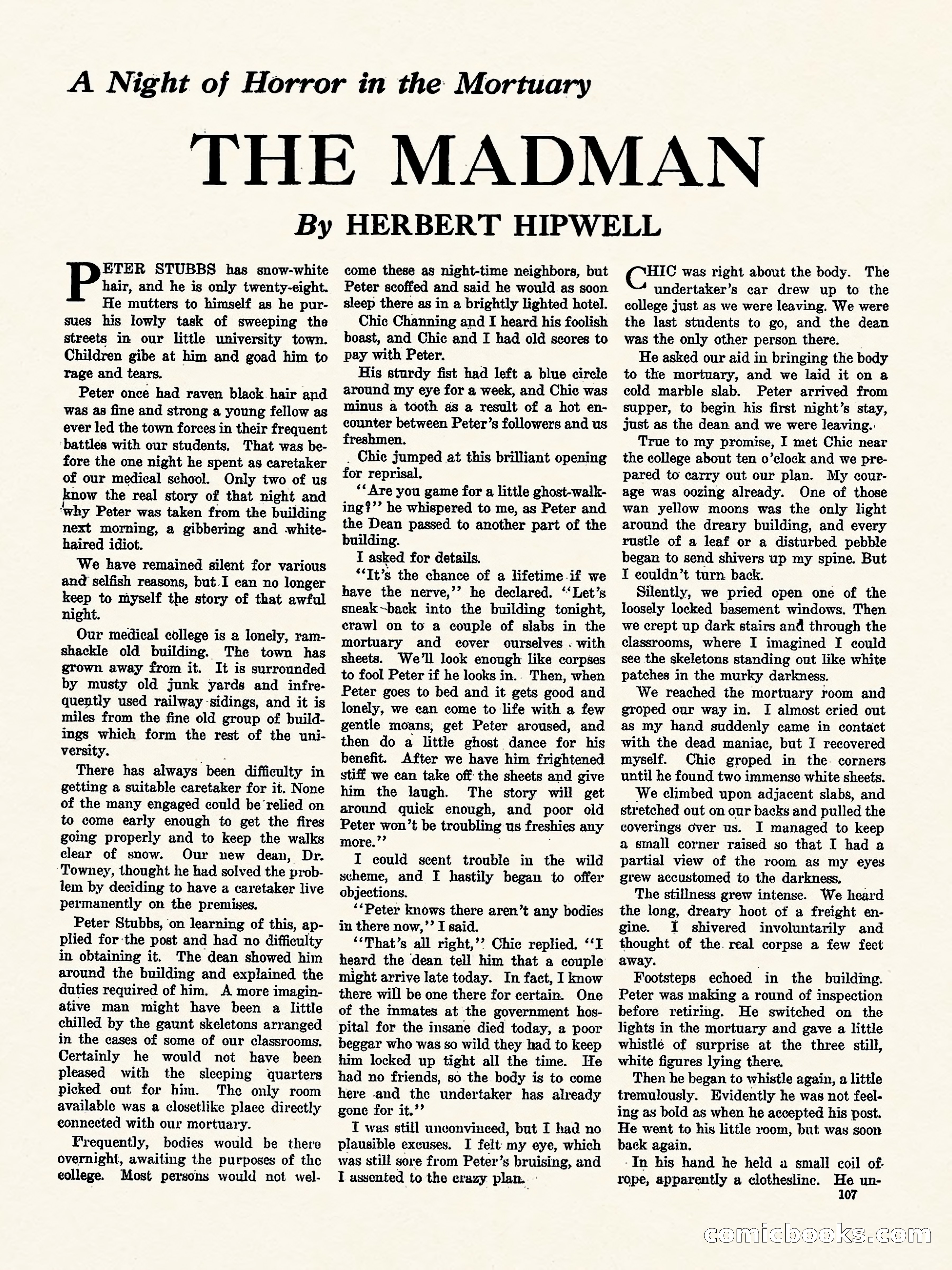 Weird Tales, Vol. 1, No. 4 — page 108 of 122