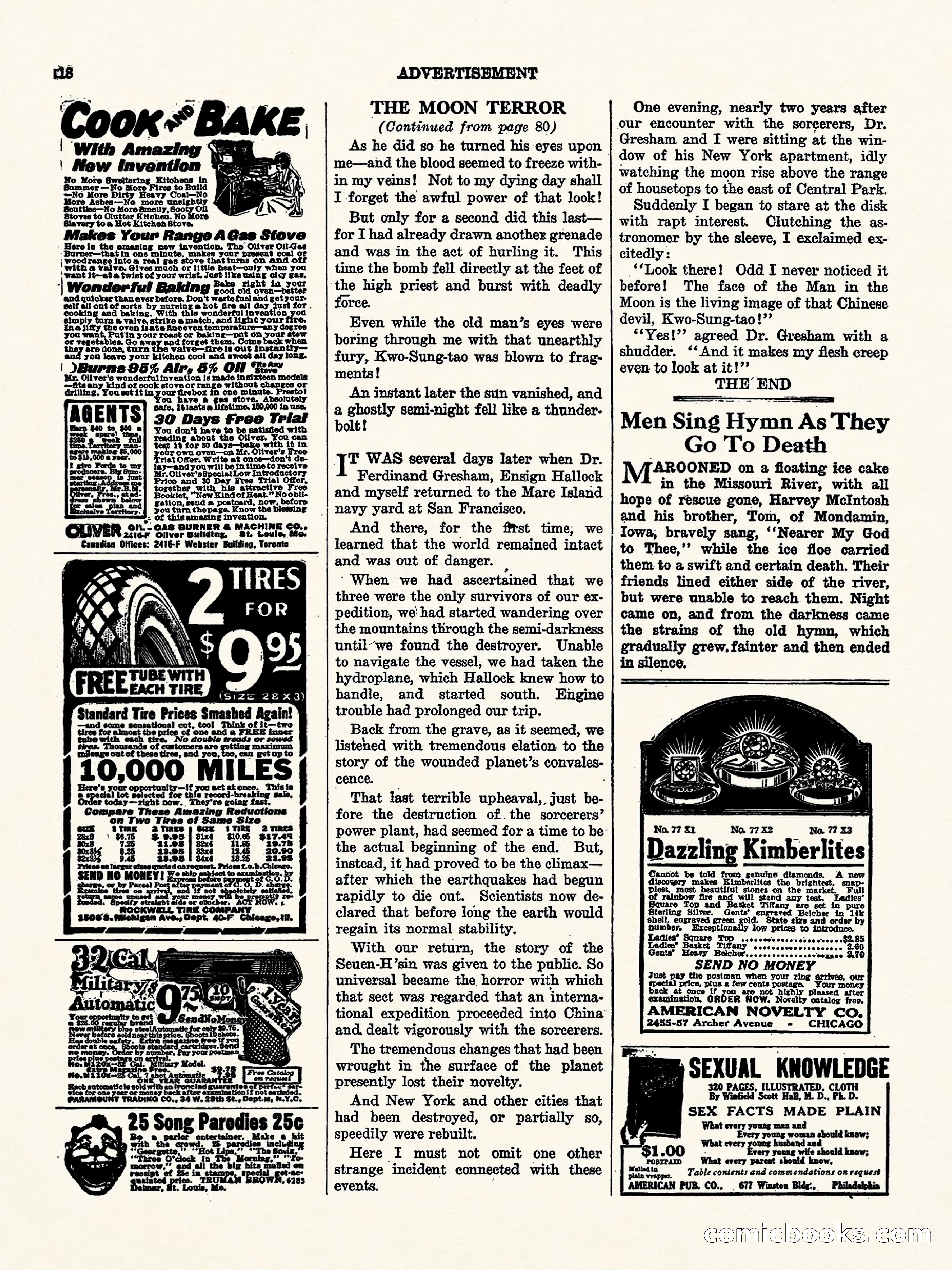 Weird Tales, Vol. 1, No. 4 — page 119 of 122