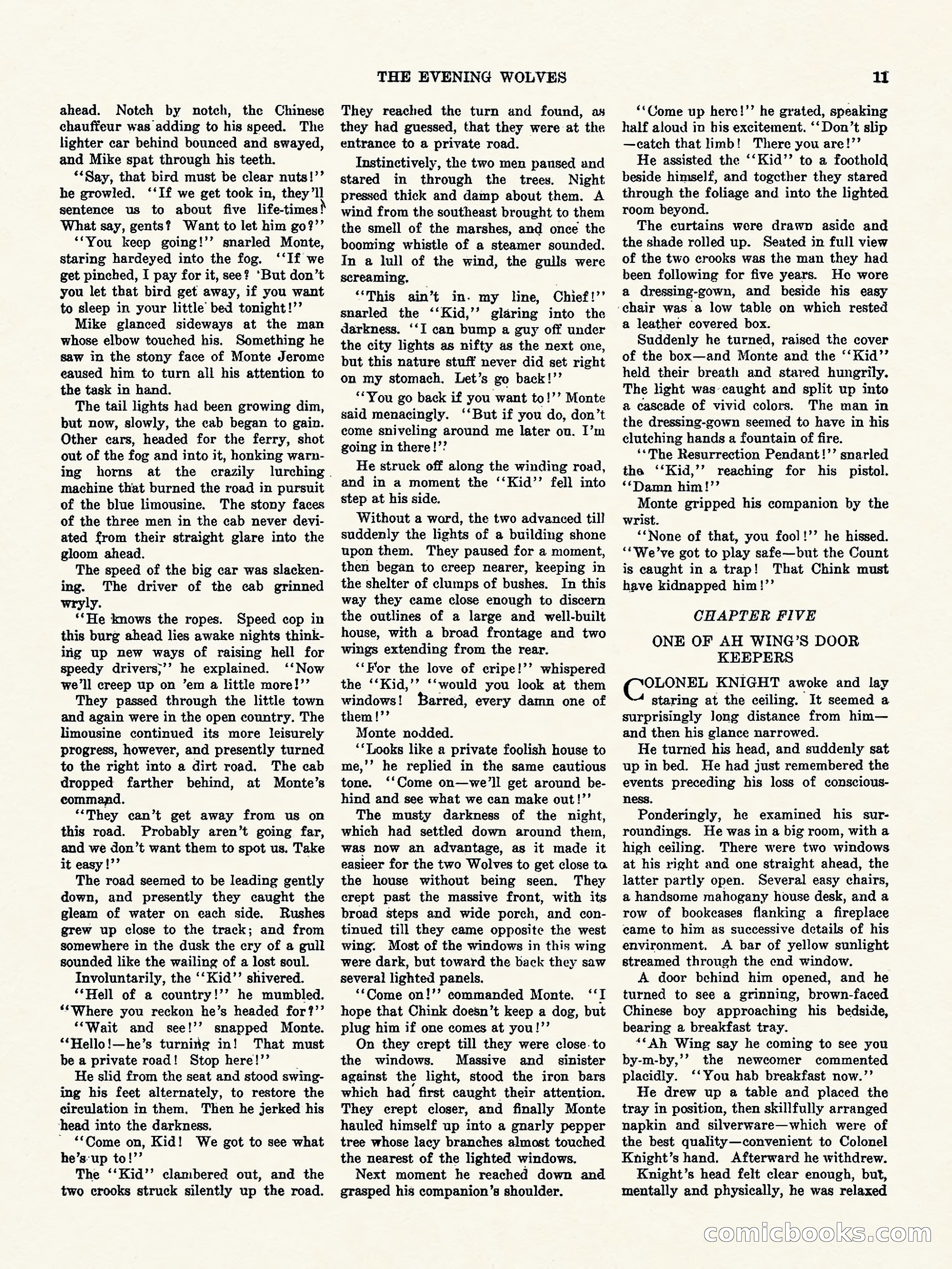 Weird Tales, Vol. I, No. 4 — page 12 of 122