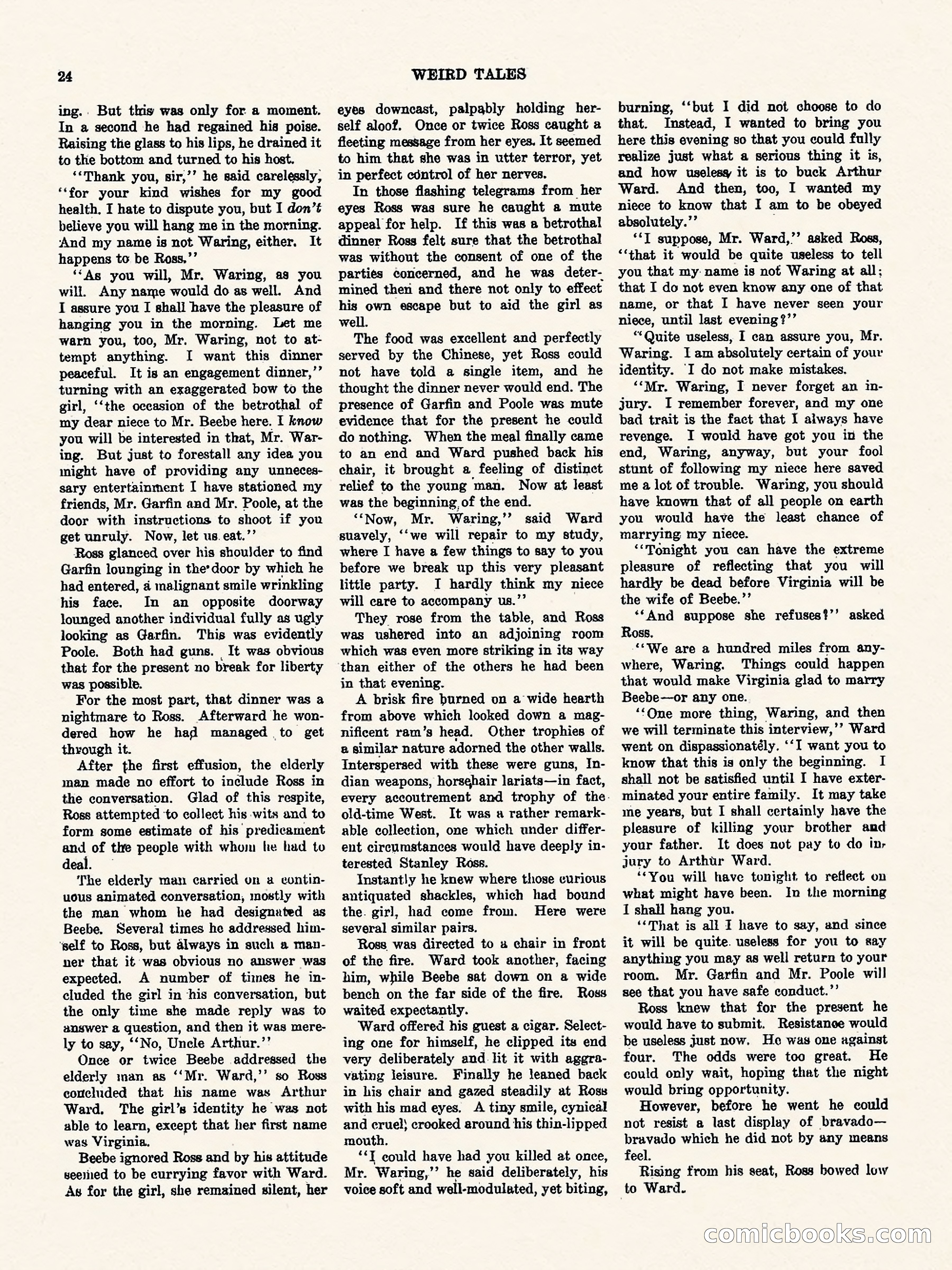 Weird Tales, Vol. I, No. 4 — page 25 of 122