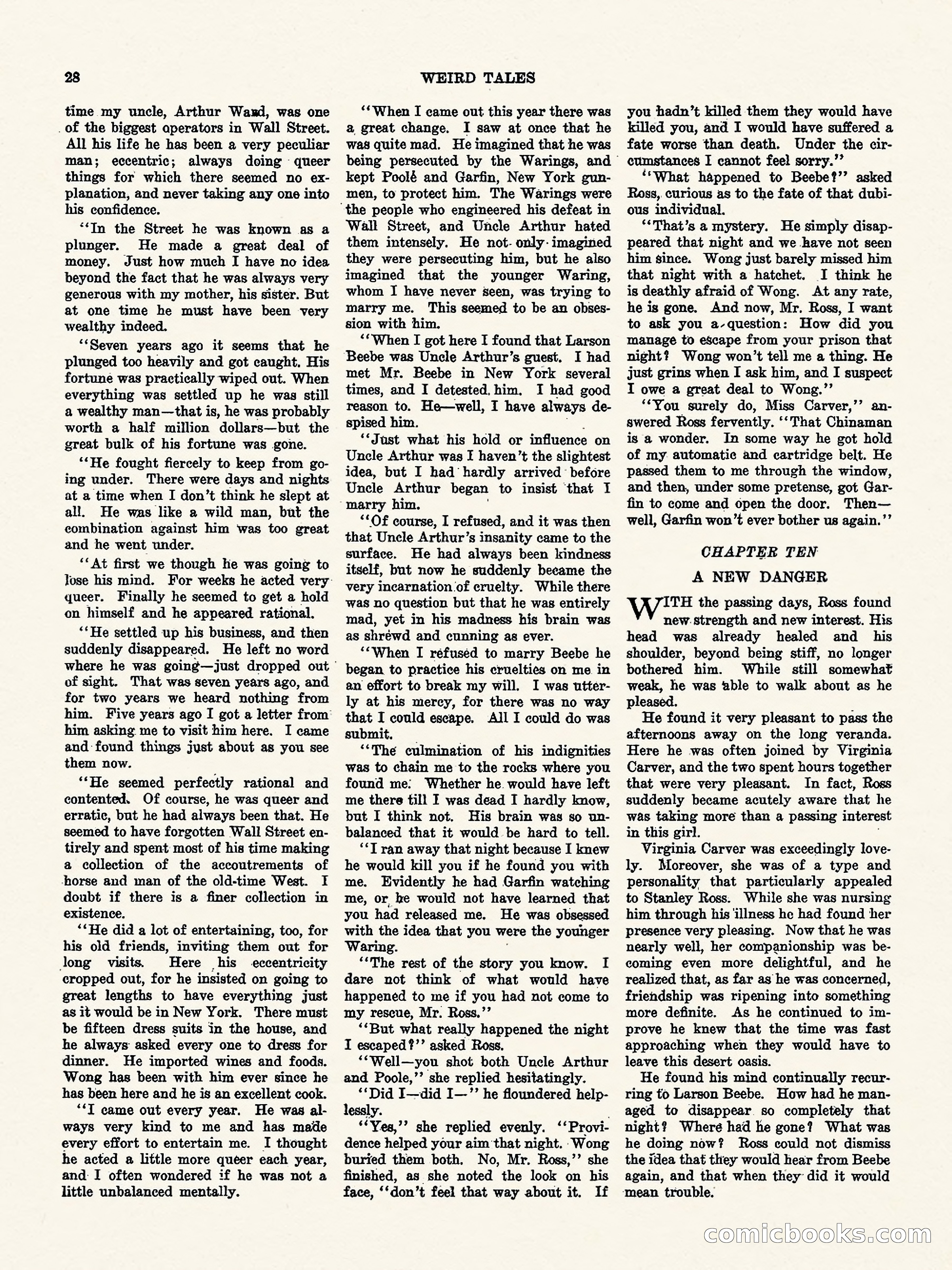 Weird Tales, Vol. I, No. 4 — page 29 of 122