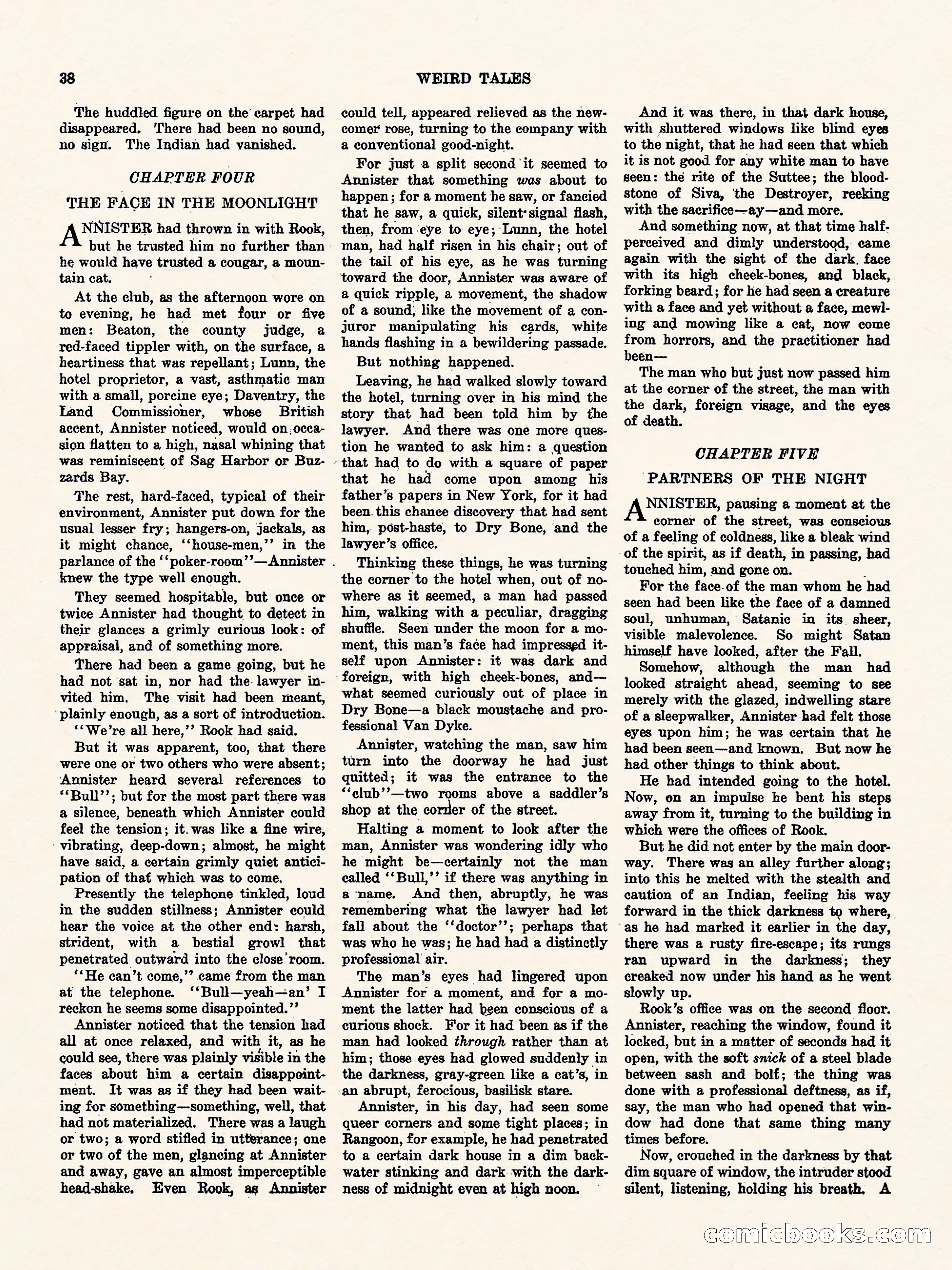 Weird Tales, Vol. I, No. 4 — page 39 of 122