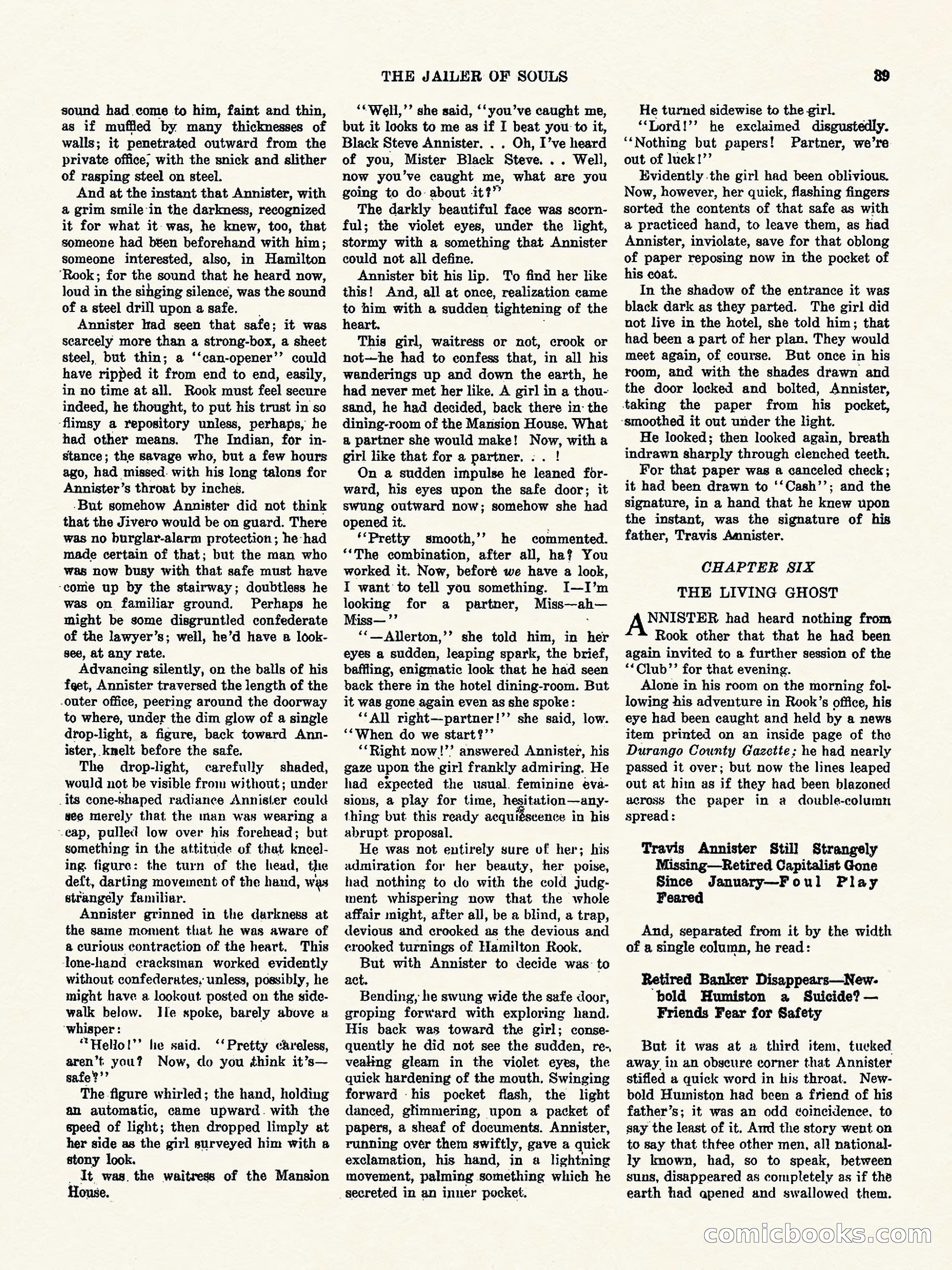 Weird Tales, Vol. I, No. 4 — page 40 of 122