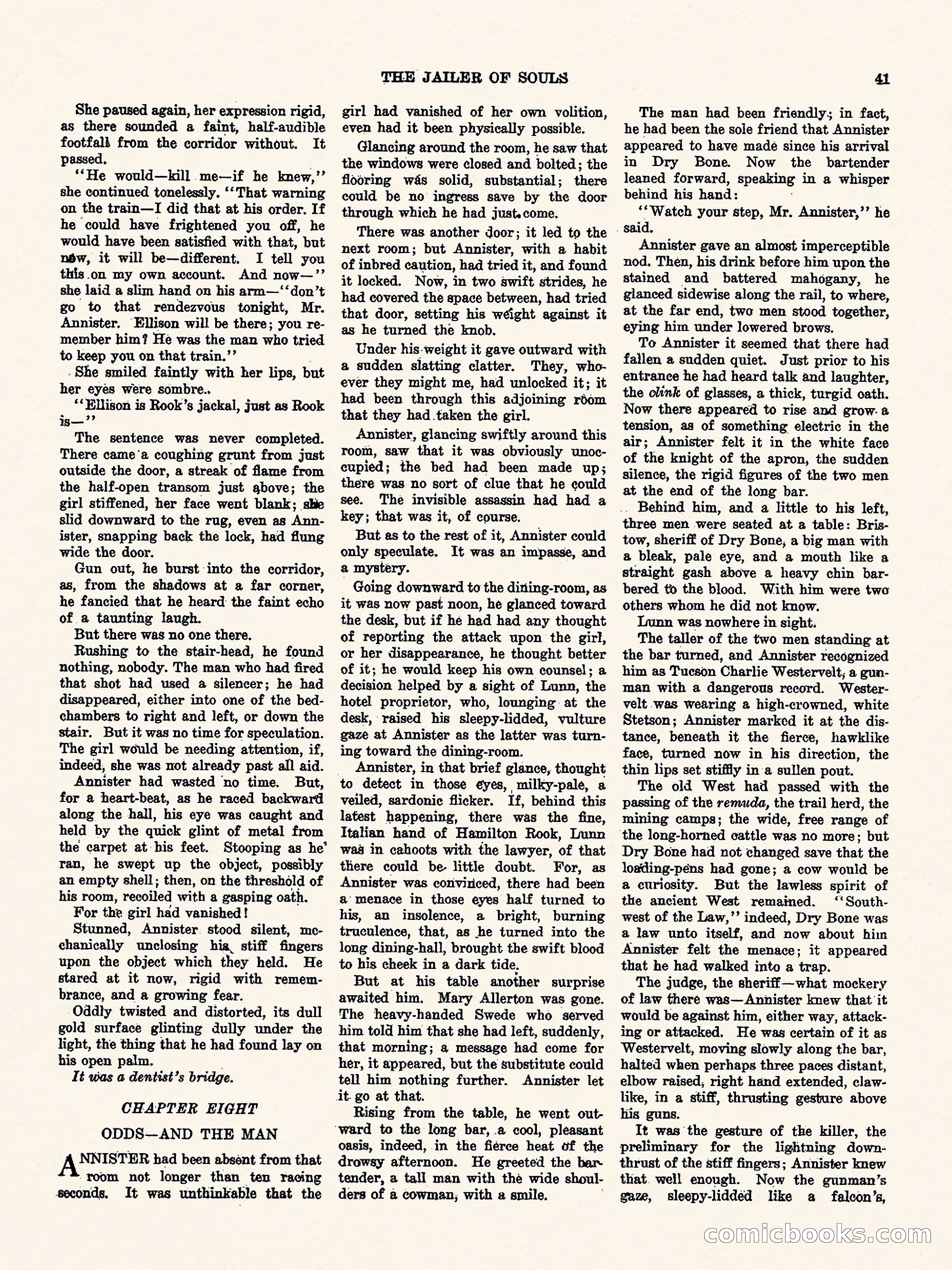 Weird Tales, Vol. I, No. 4 — page 42 of 122