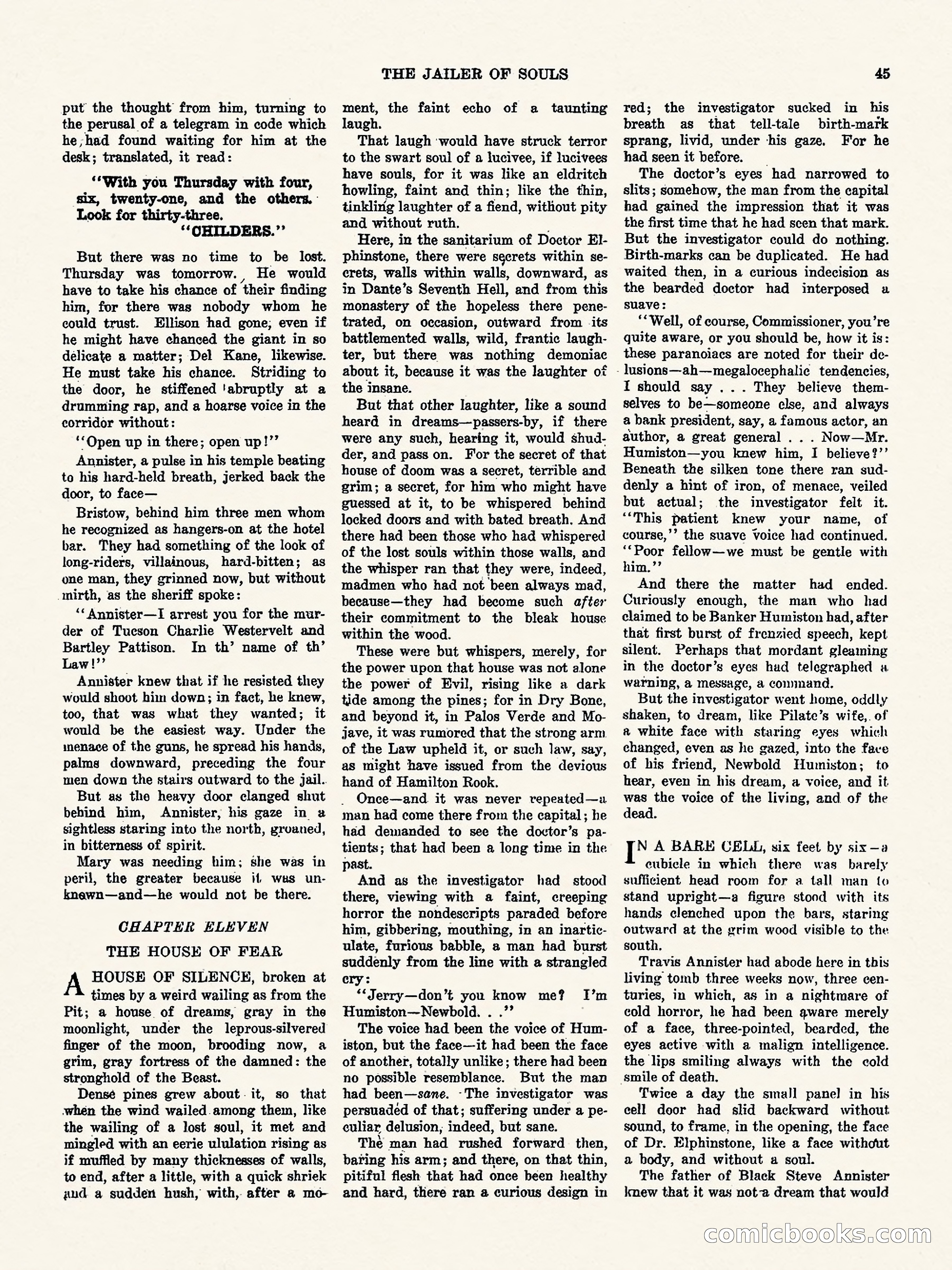 Weird Tales, Vol. I, No. 4 — page 46 of 122