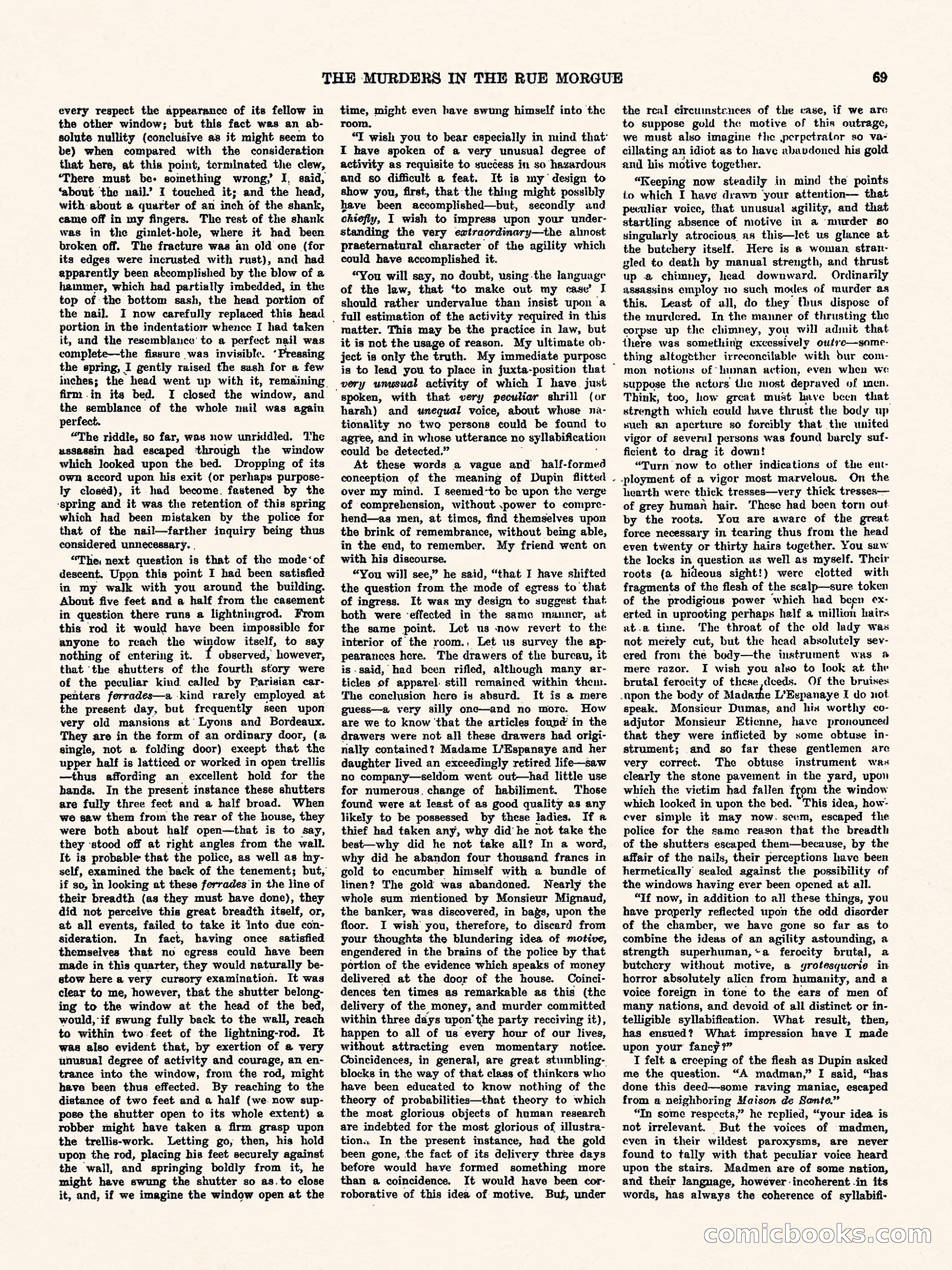 Weird Tales, Vol. I, No. 4 — page 70 of 122