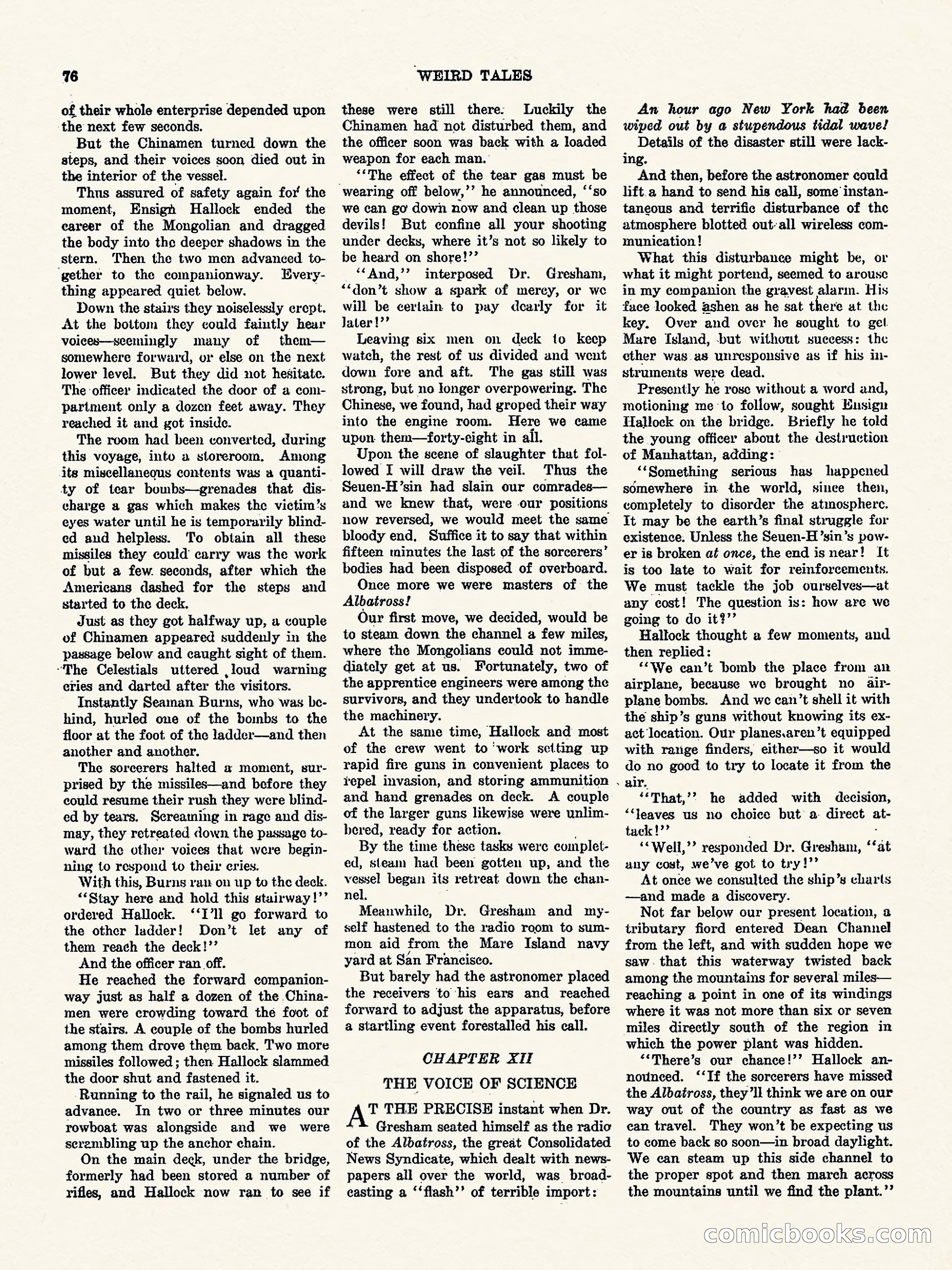 Weird Tales, Vol. I, No. 4 — page 77 of 122