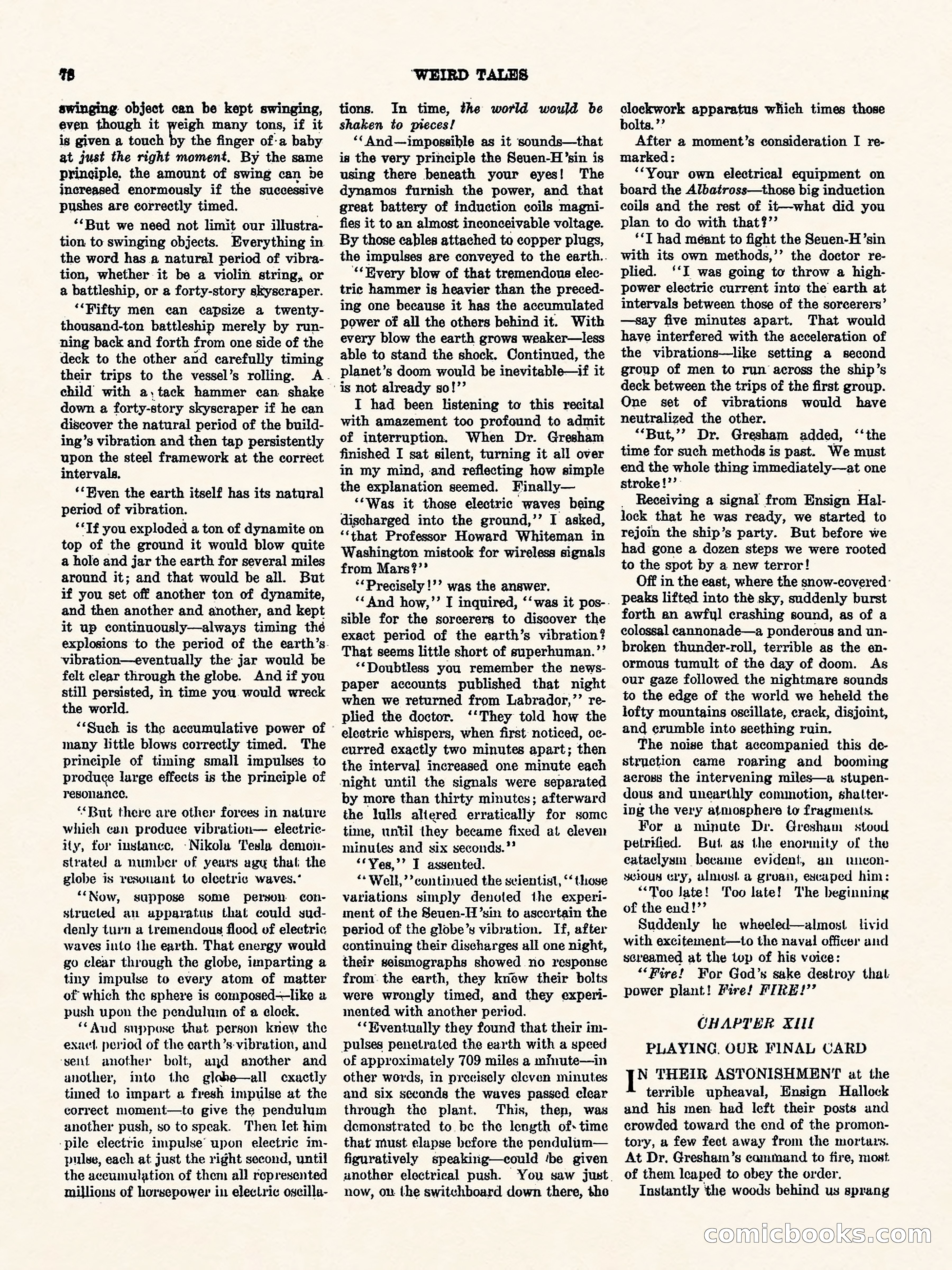 Weird Tales, Vol. I, No. 4 — page 79 of 122