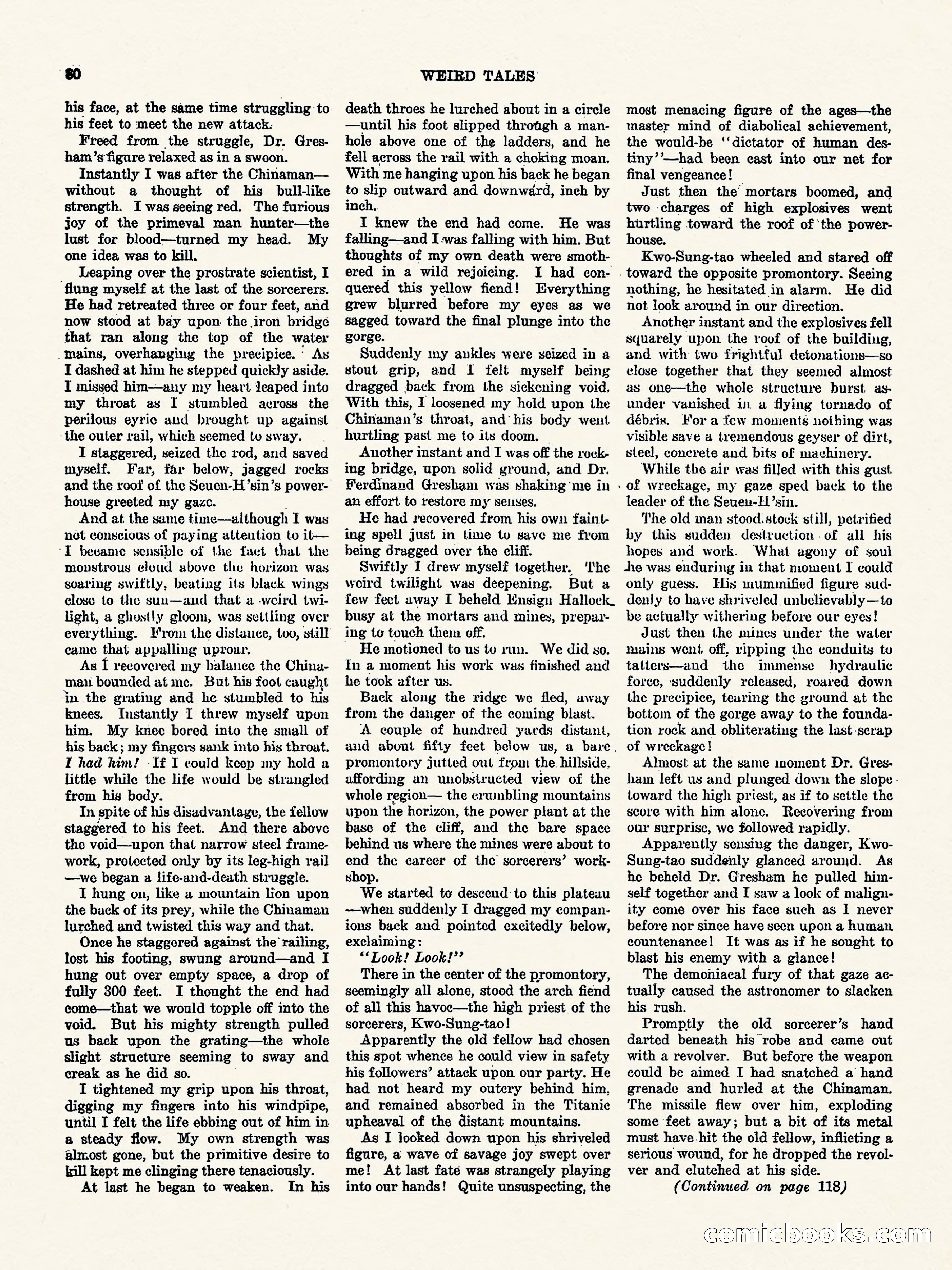 Weird Tales, Vol. I, No. 4 — page 81 of 122
