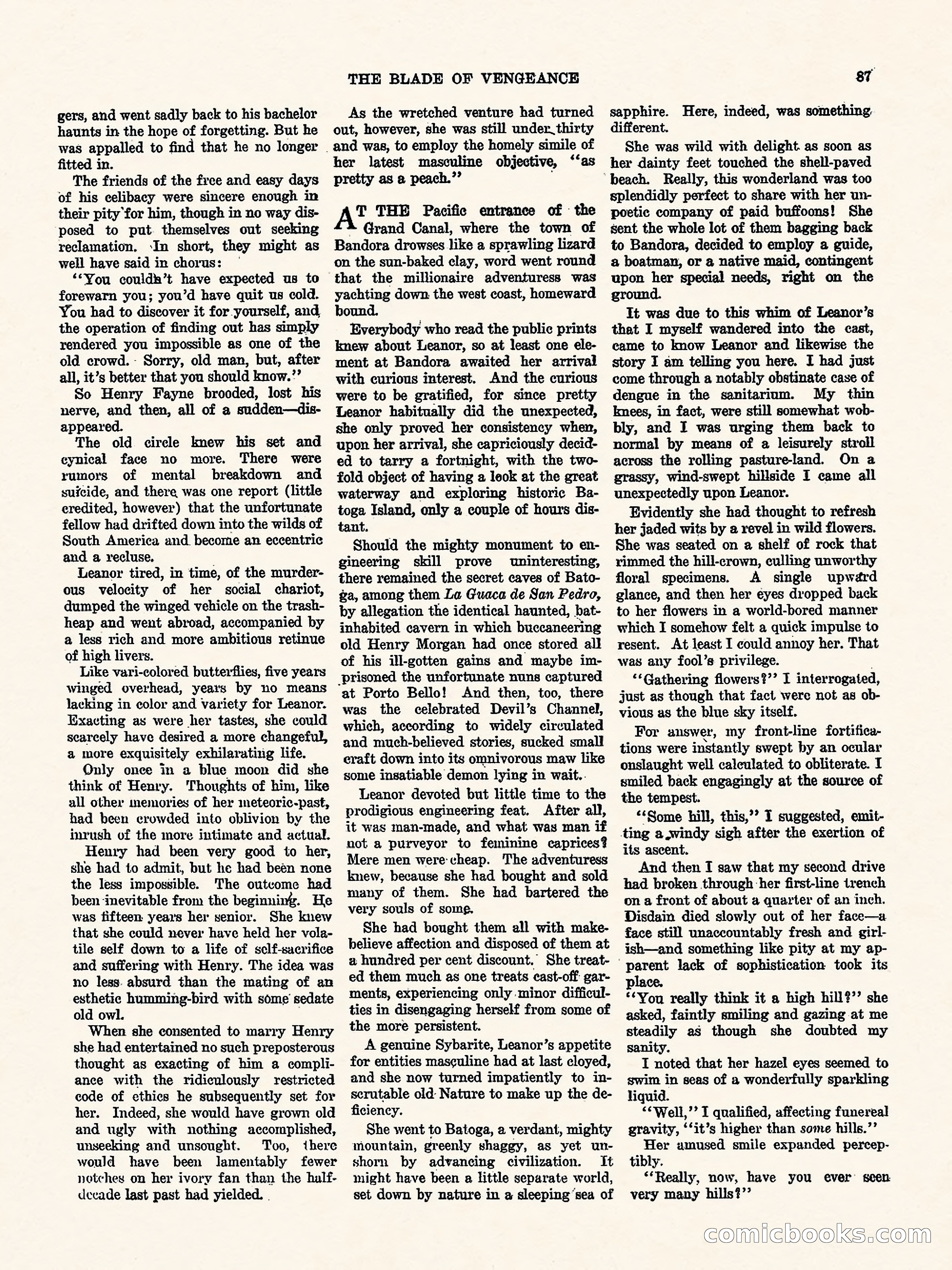 Weird Tales, Vol. I, No. 4 — page 88 of 122