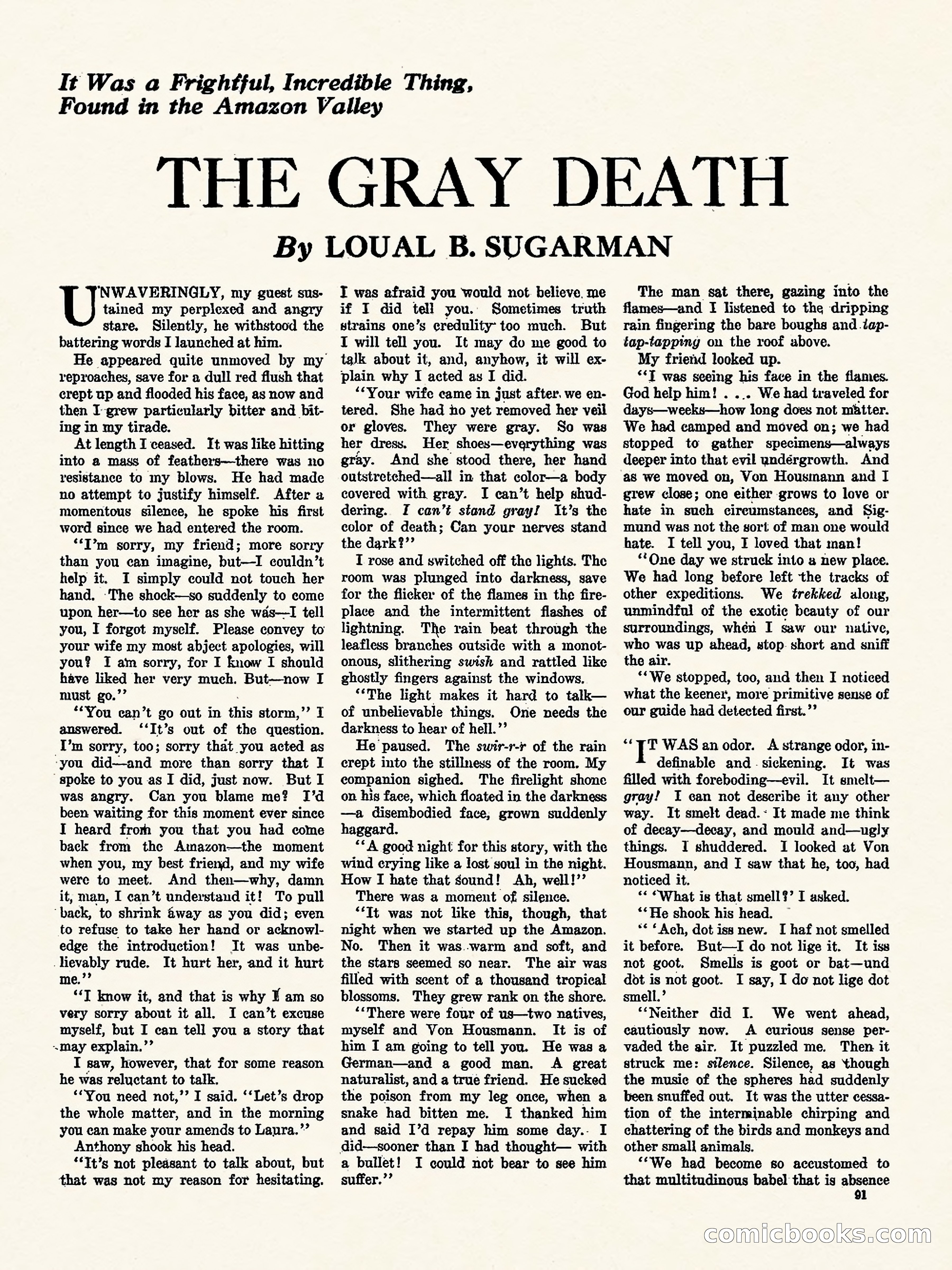 Weird Tales, Vol. I, No. 4 — page 92 of 122