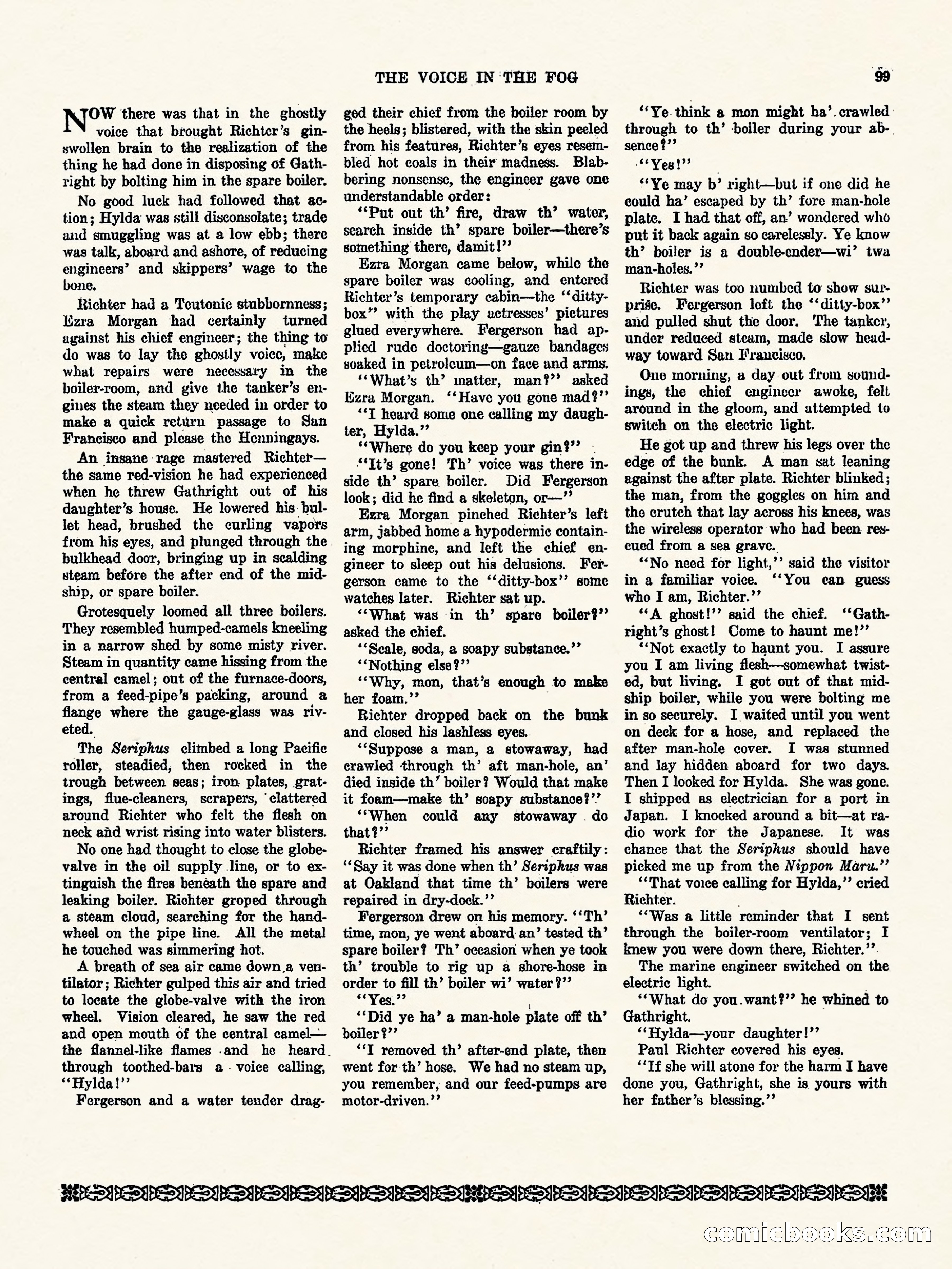 Weird Tales, Vol. I, No. 4 — page 100 of 122
