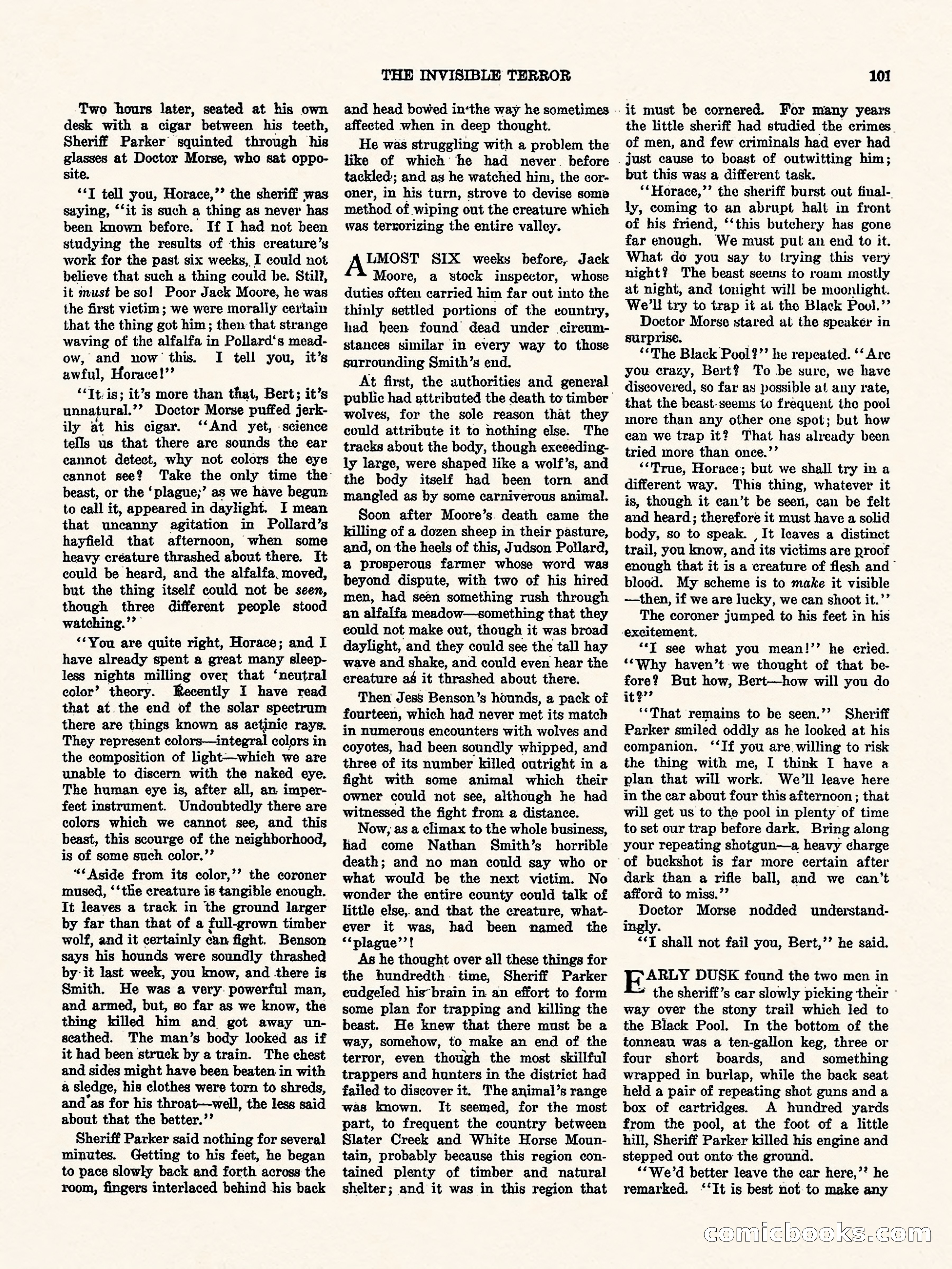 Weird Tales, Vol. I, No. 4 — page 102 of 122