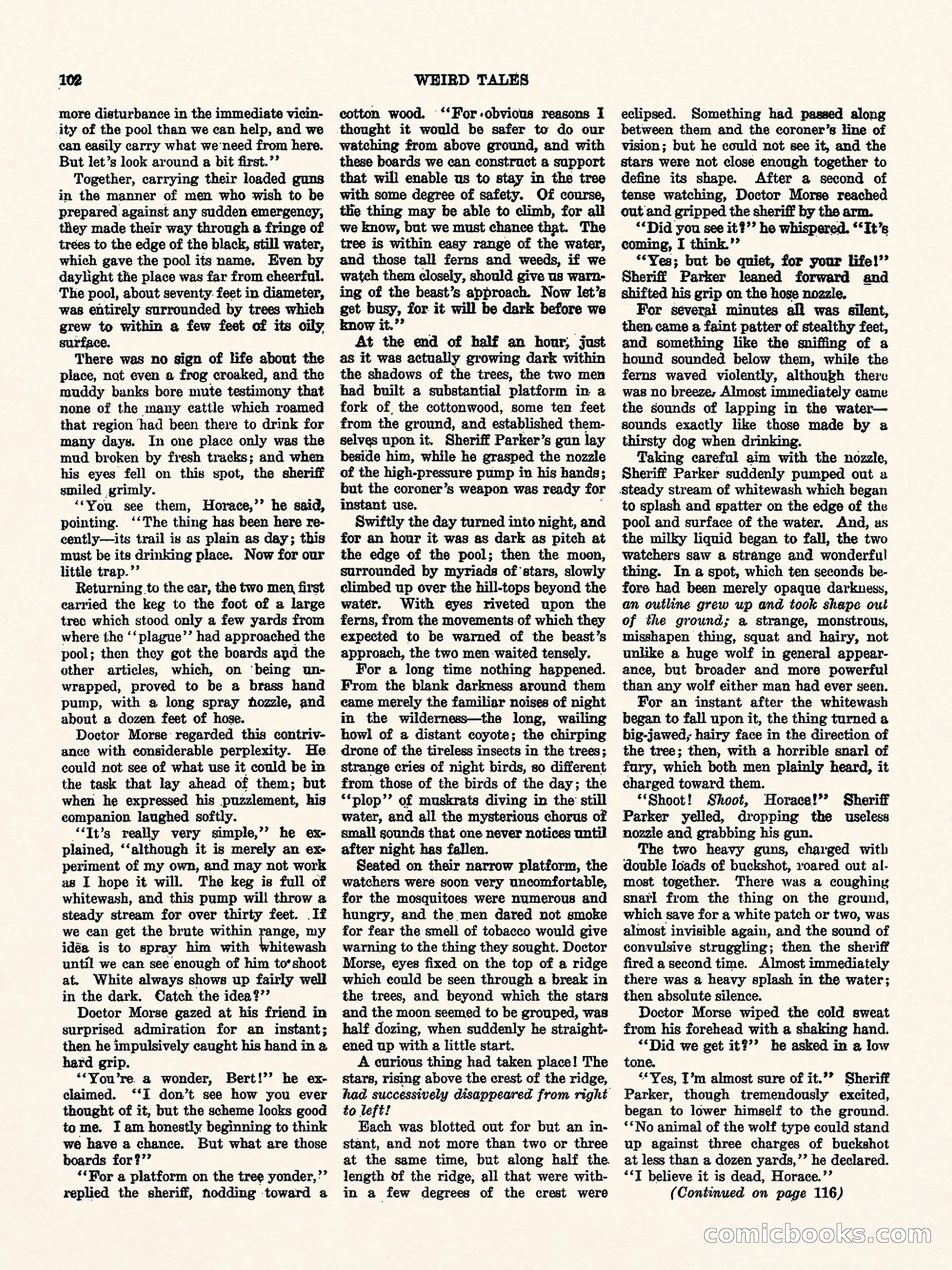 Weird Tales, Vol. I, No. 4 — page 103 of 122