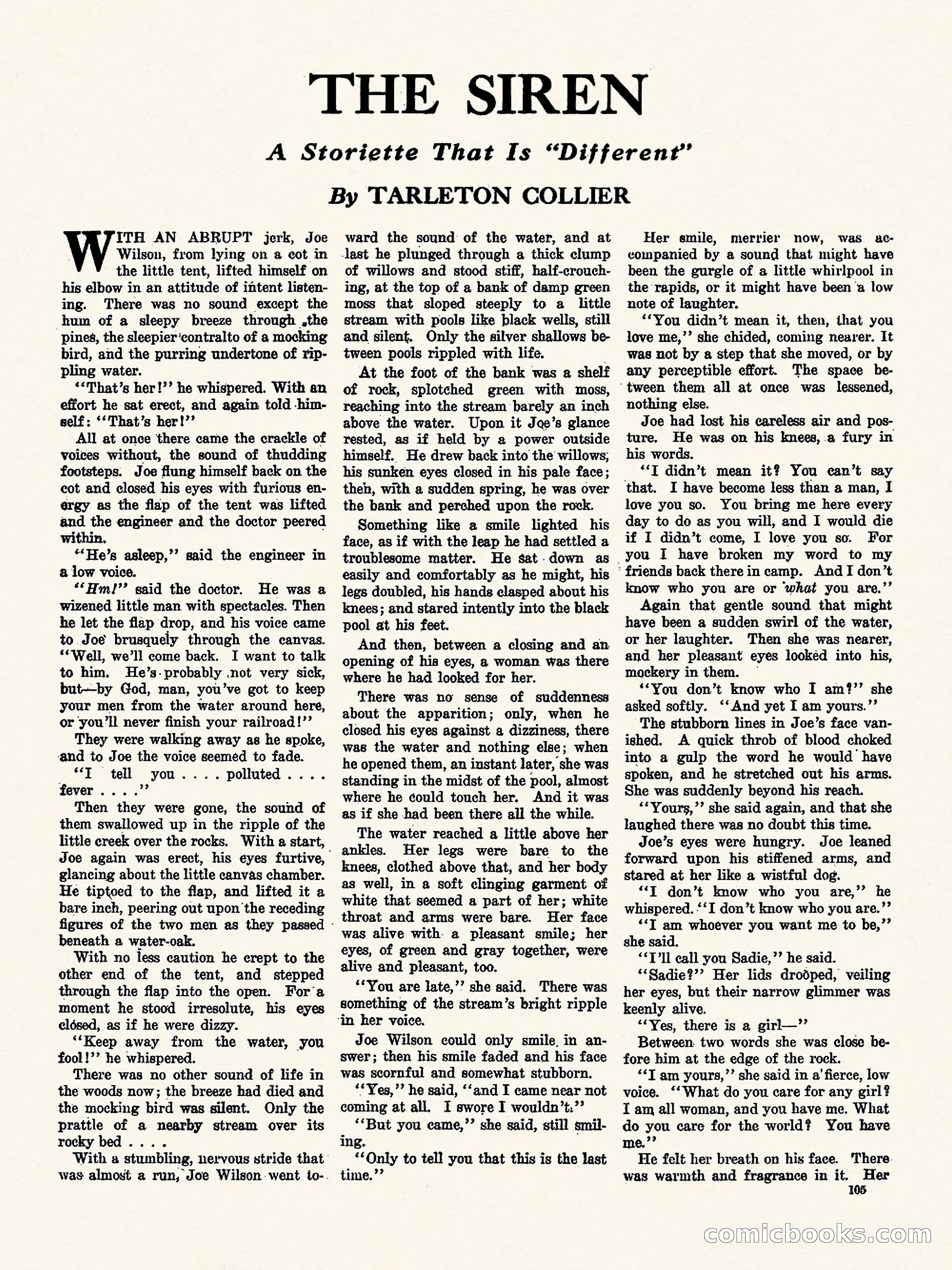 Weird Tales, Vol. I, No. 4 — page 106 of 122