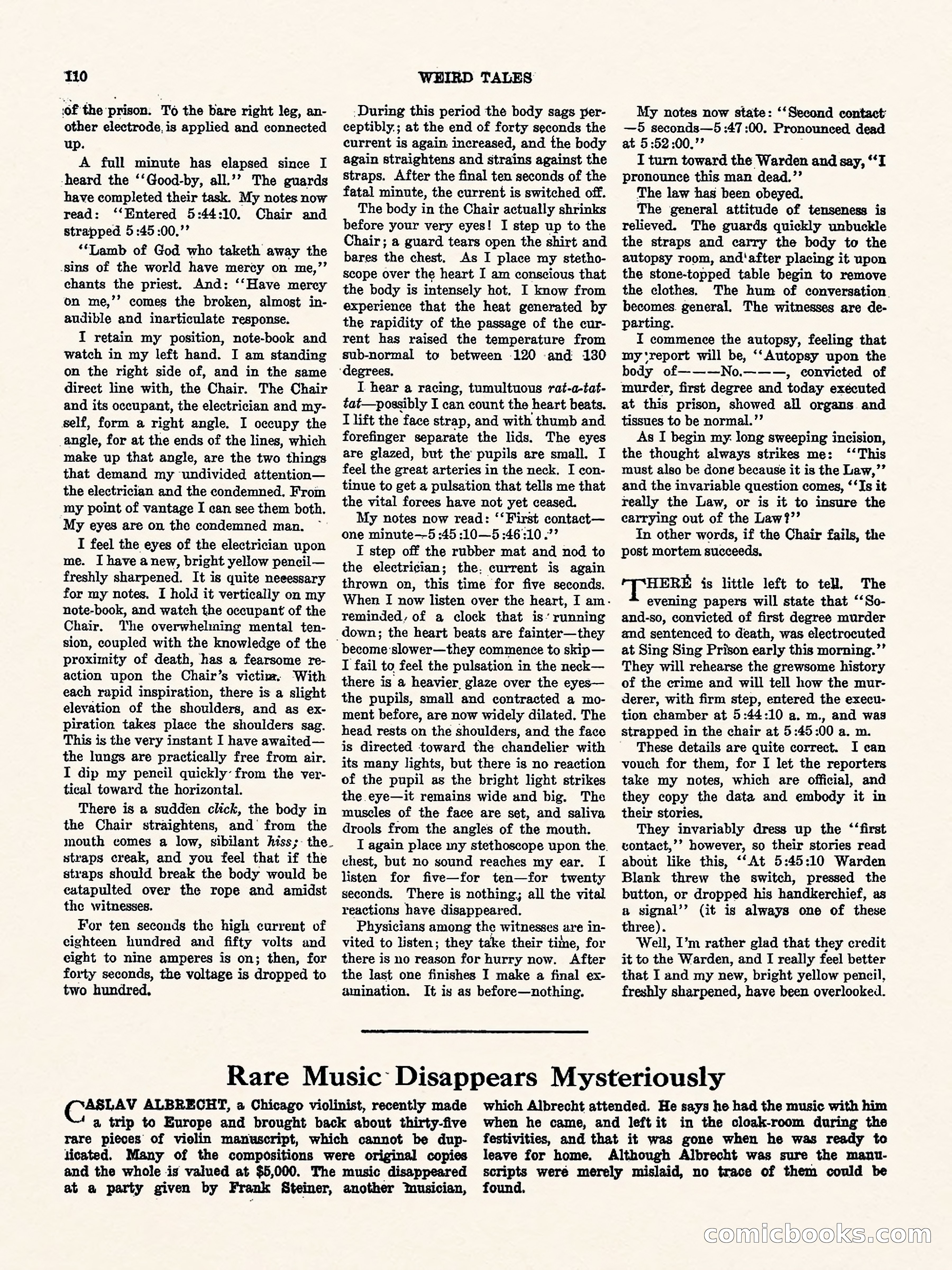 Weird Tales, Vol. I, No. 4 — page 111 of 122