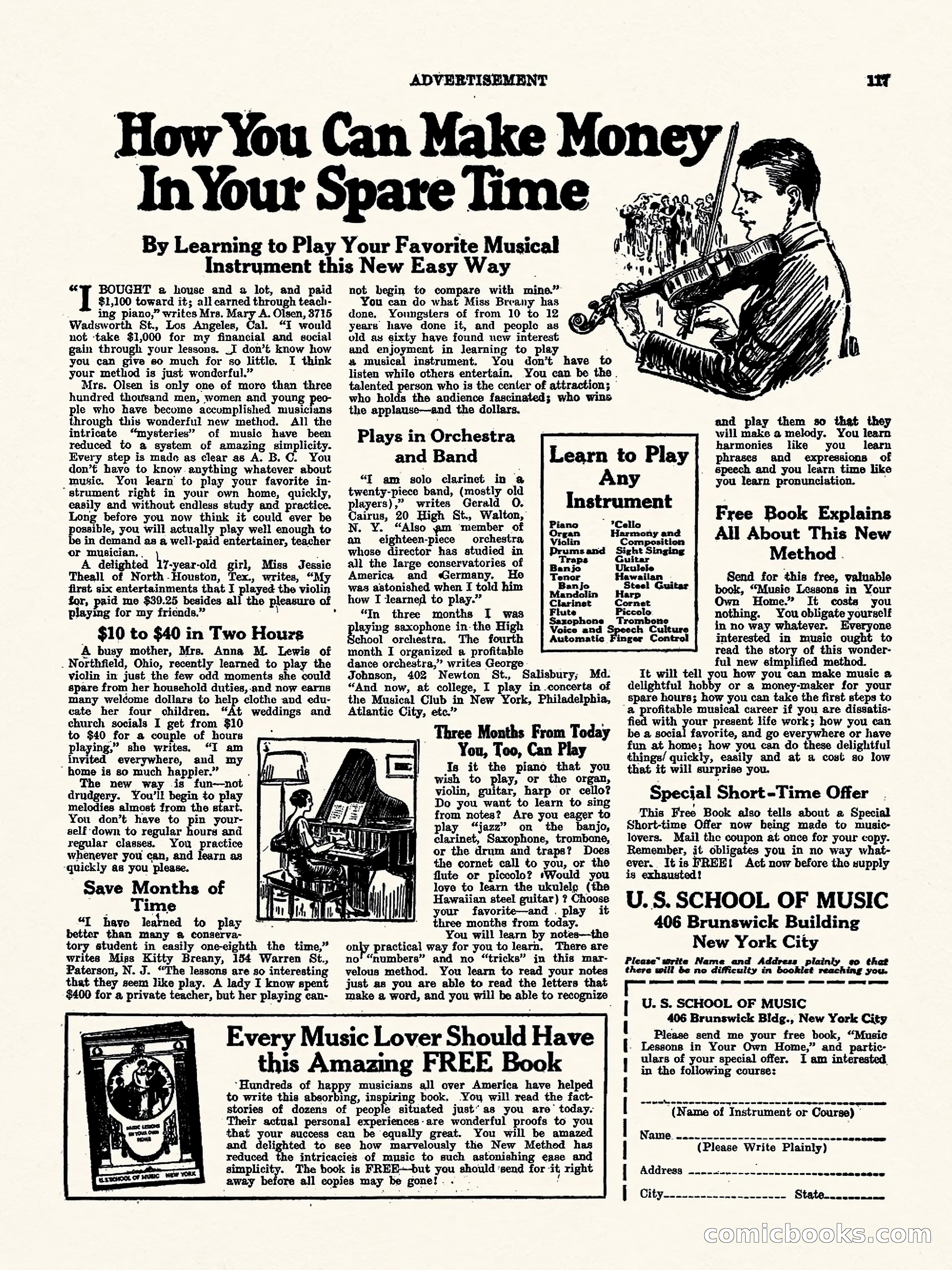 Weird Tales, Vol. I, No. 4 — page 118 of 122