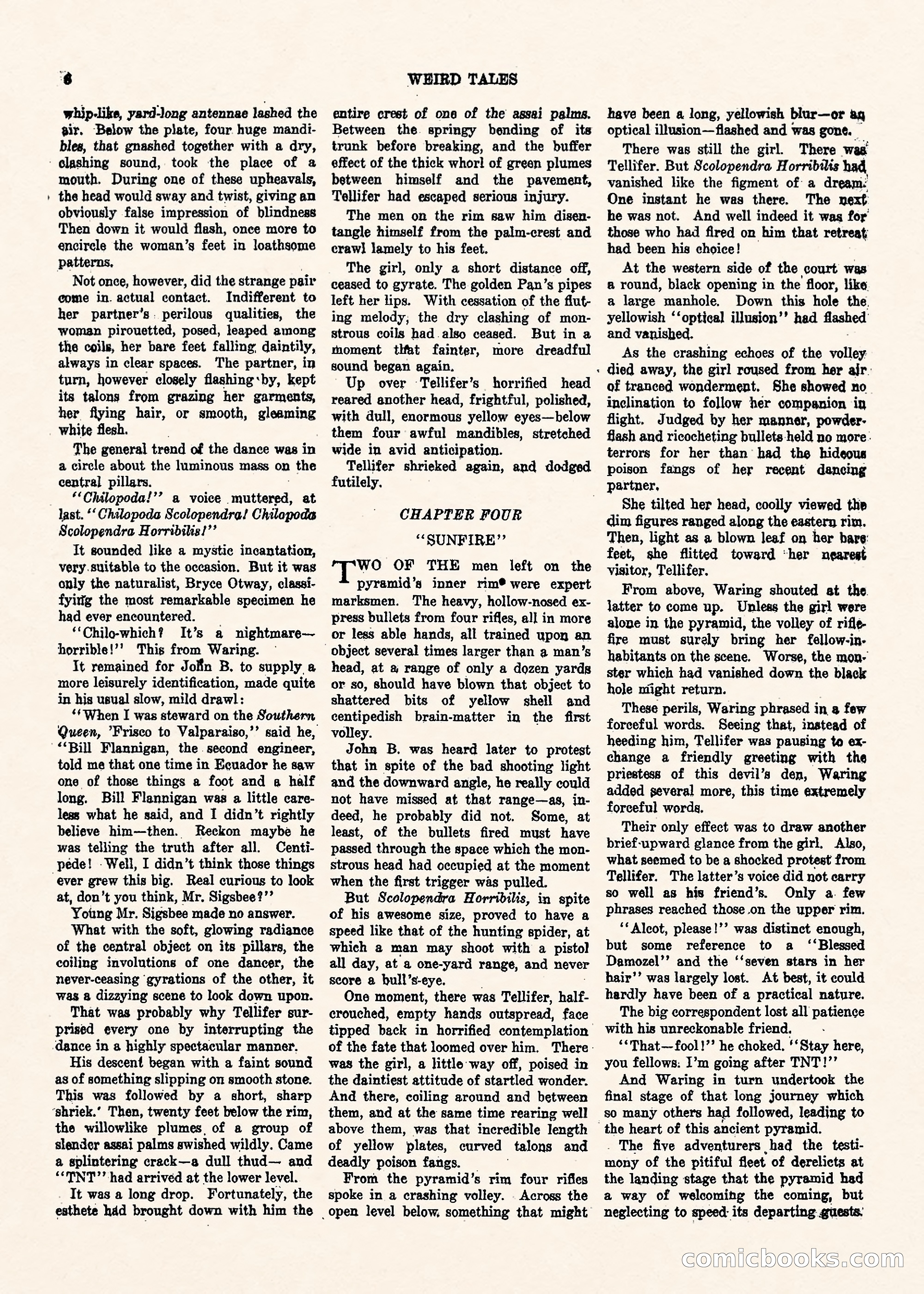 Weird Tales, Vol. II No. 1 — page 7 of 98