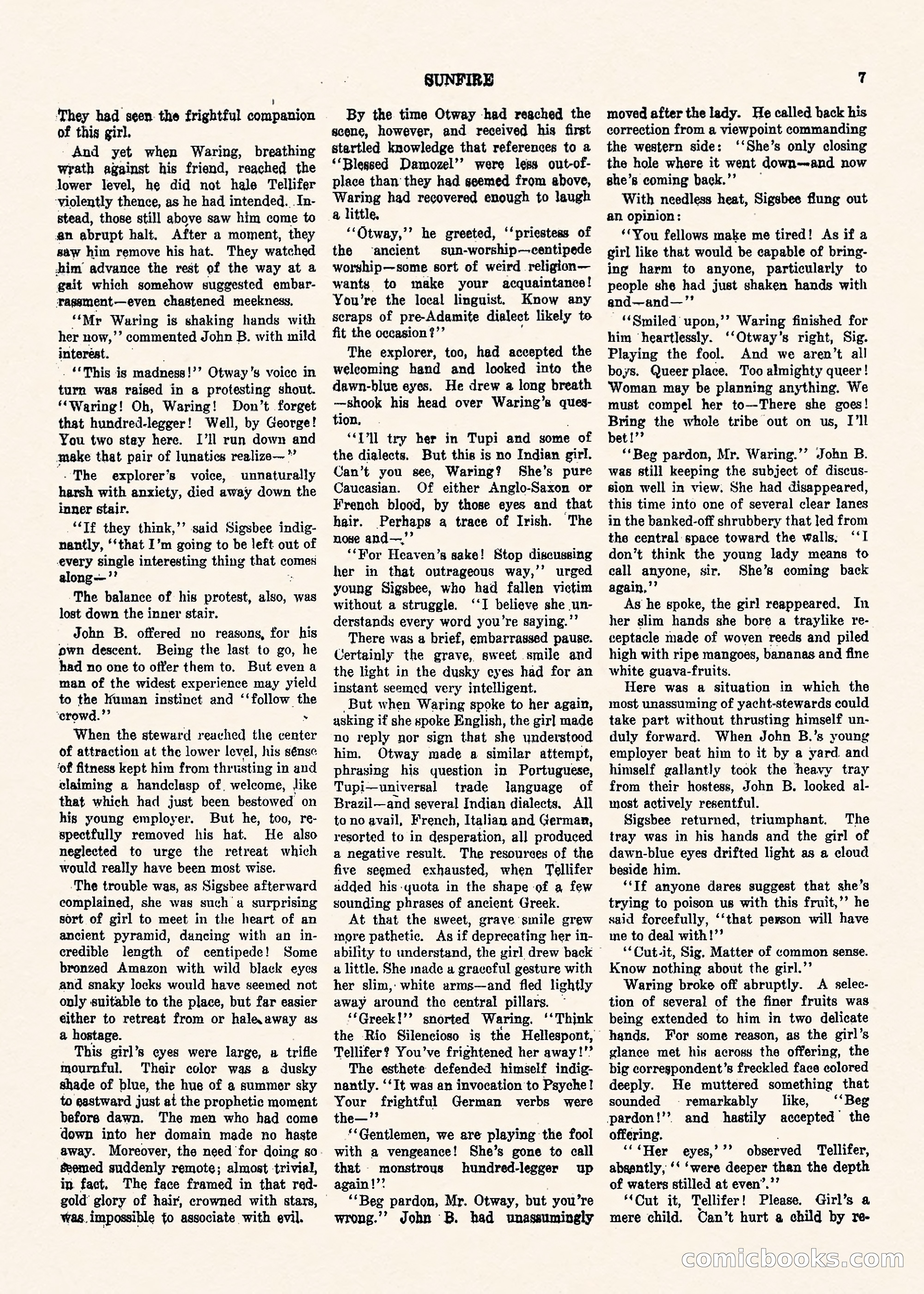 Weird Tales, Vol. II No. 1 — page 8 of 98