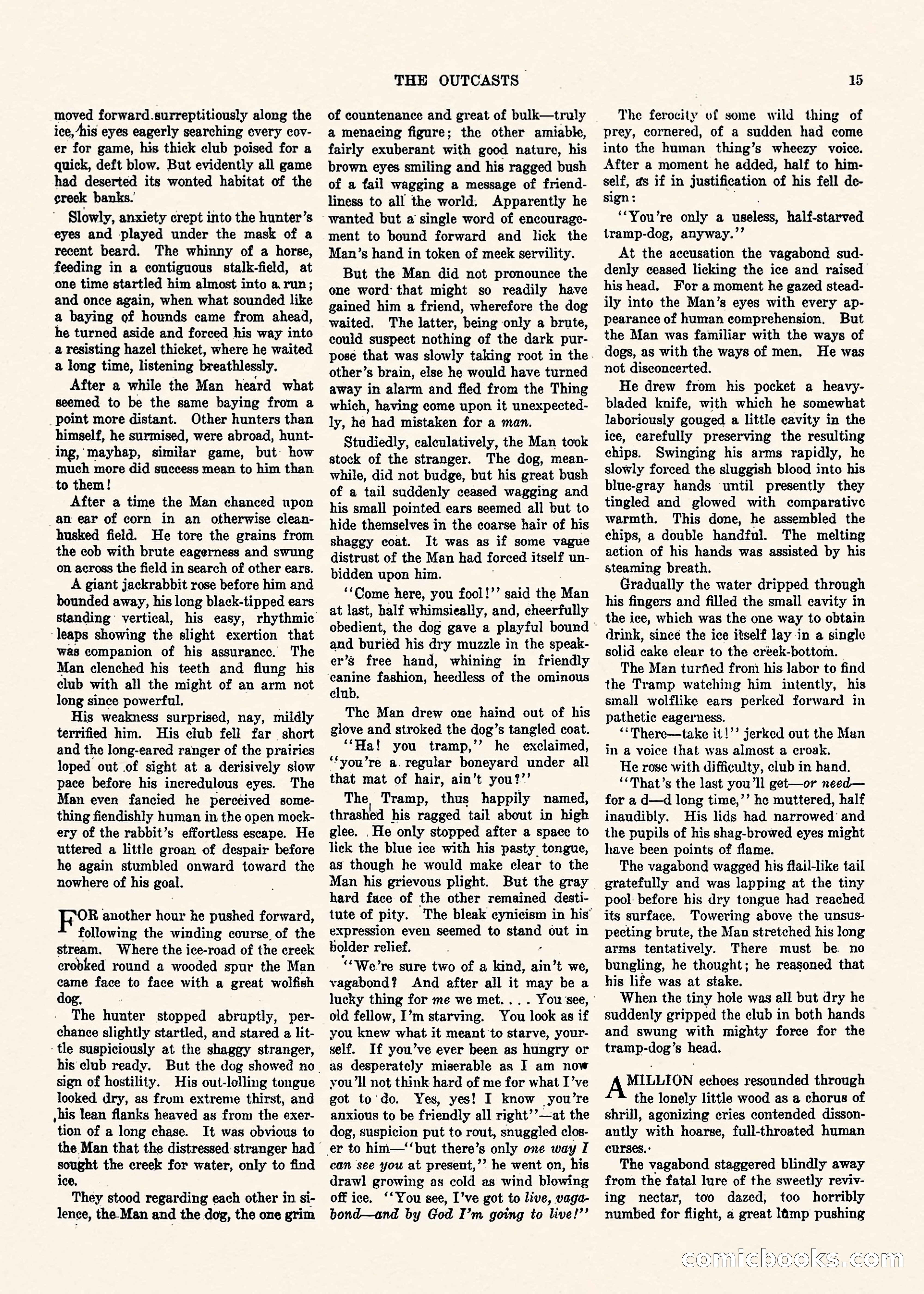 Weird Tales, Vol. II No. 1 — page 16 of 98