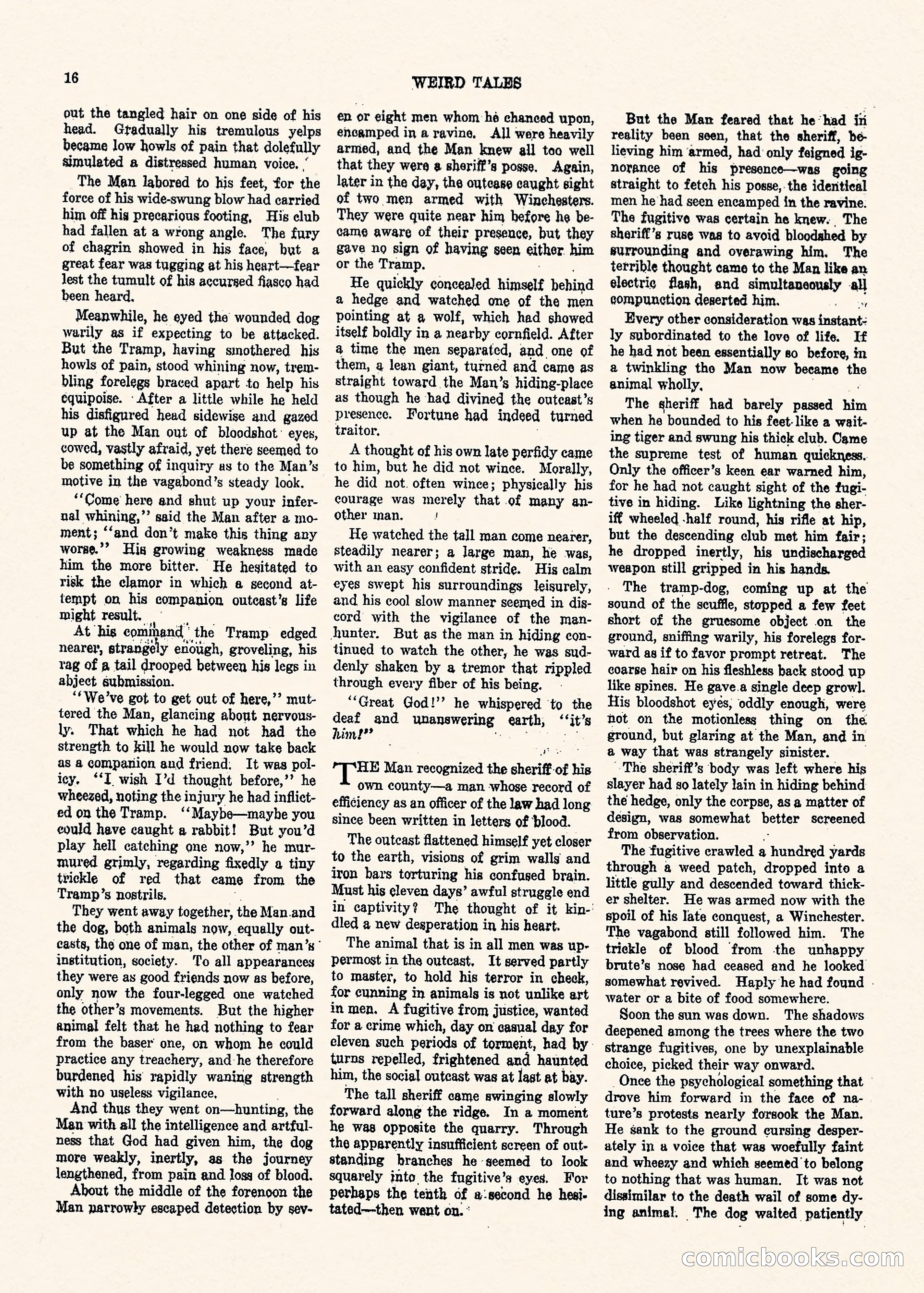 Weird Tales, Vol. II No. 1 — page 17 of 98