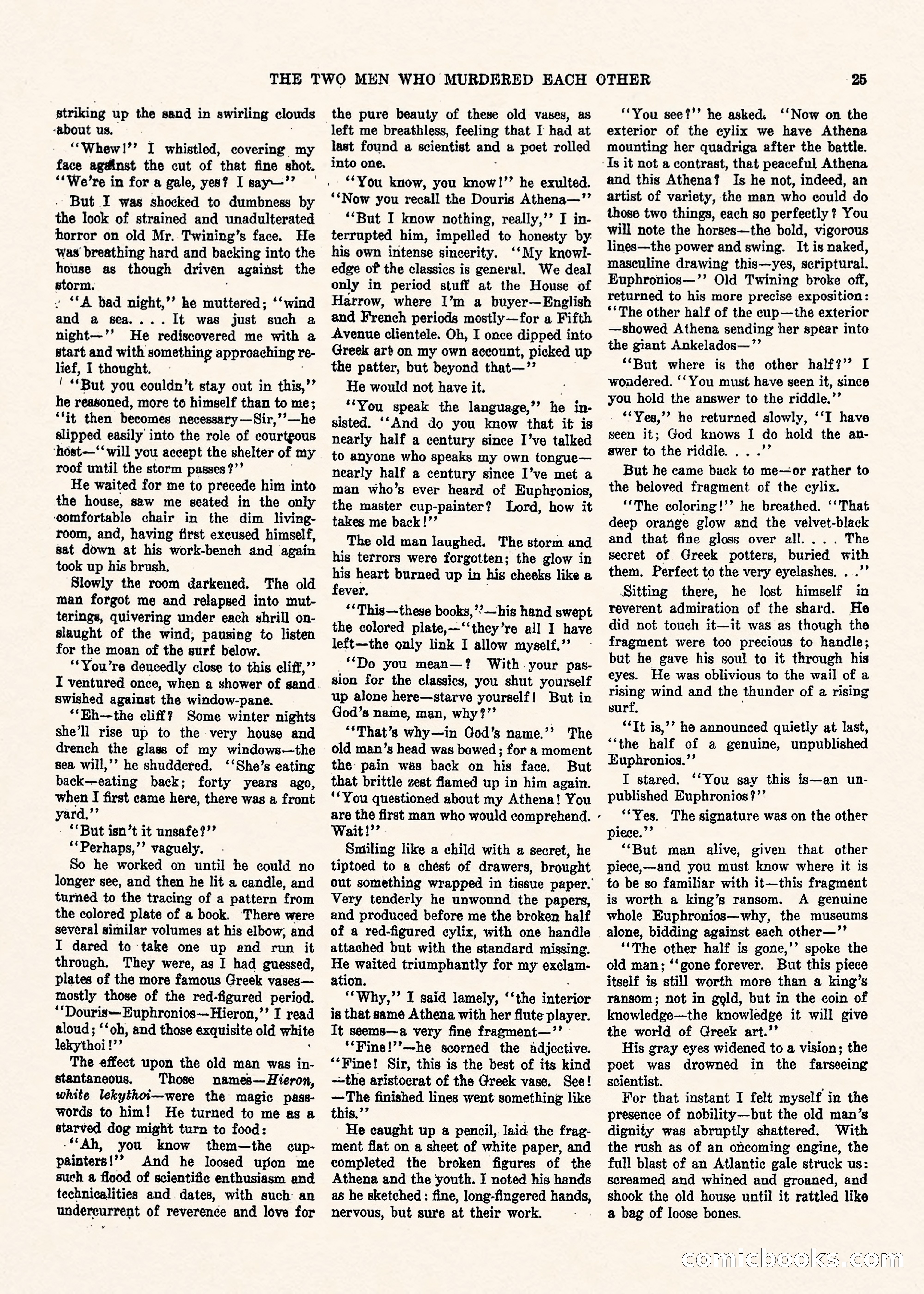 Weird Tales, Vol. II No. 1 — page 26 of 98