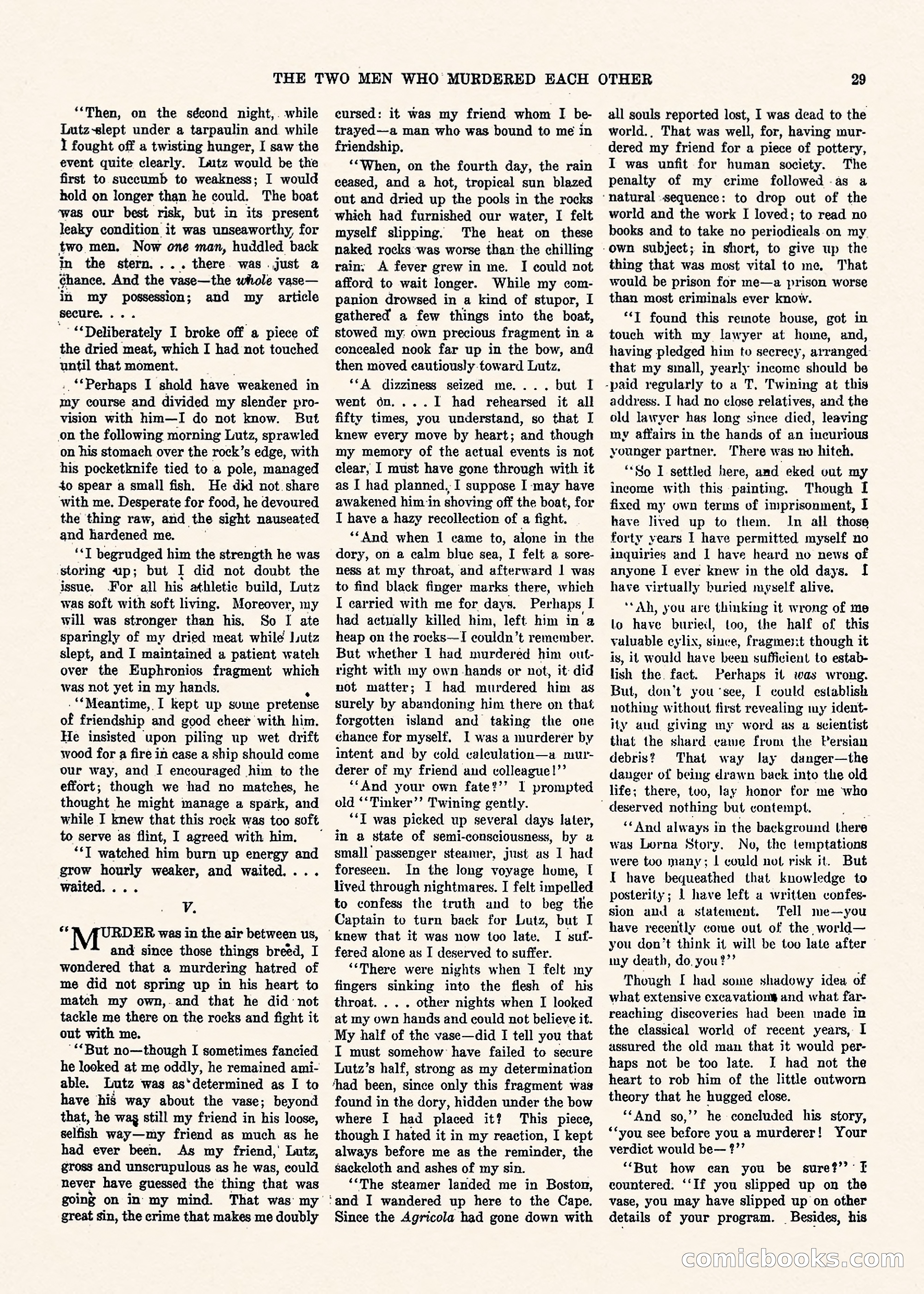 Weird Tales, Vol. II No. 1 — page 30 of 98