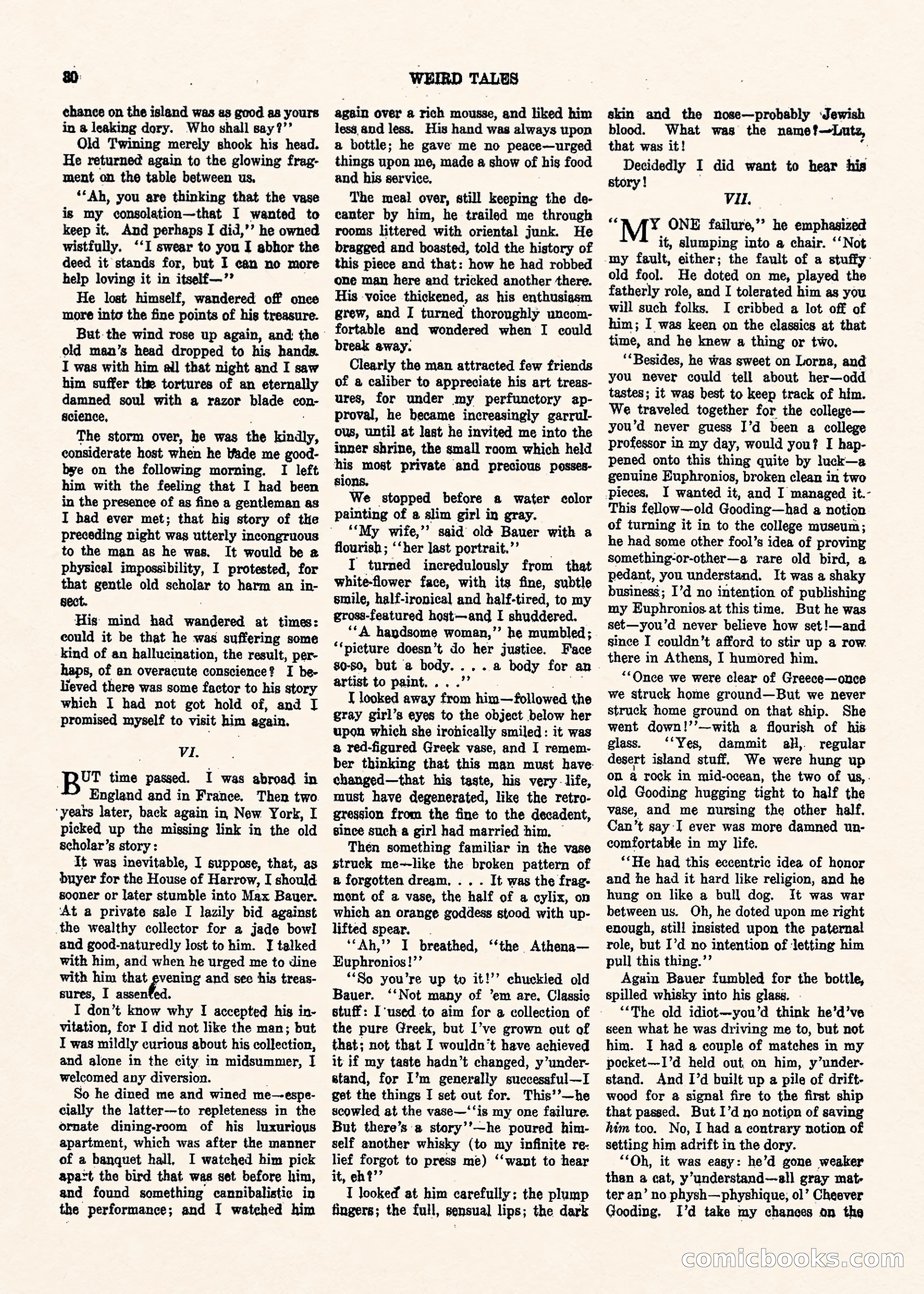 Weird Tales, Vol. II No. 1 — page 31 of 98