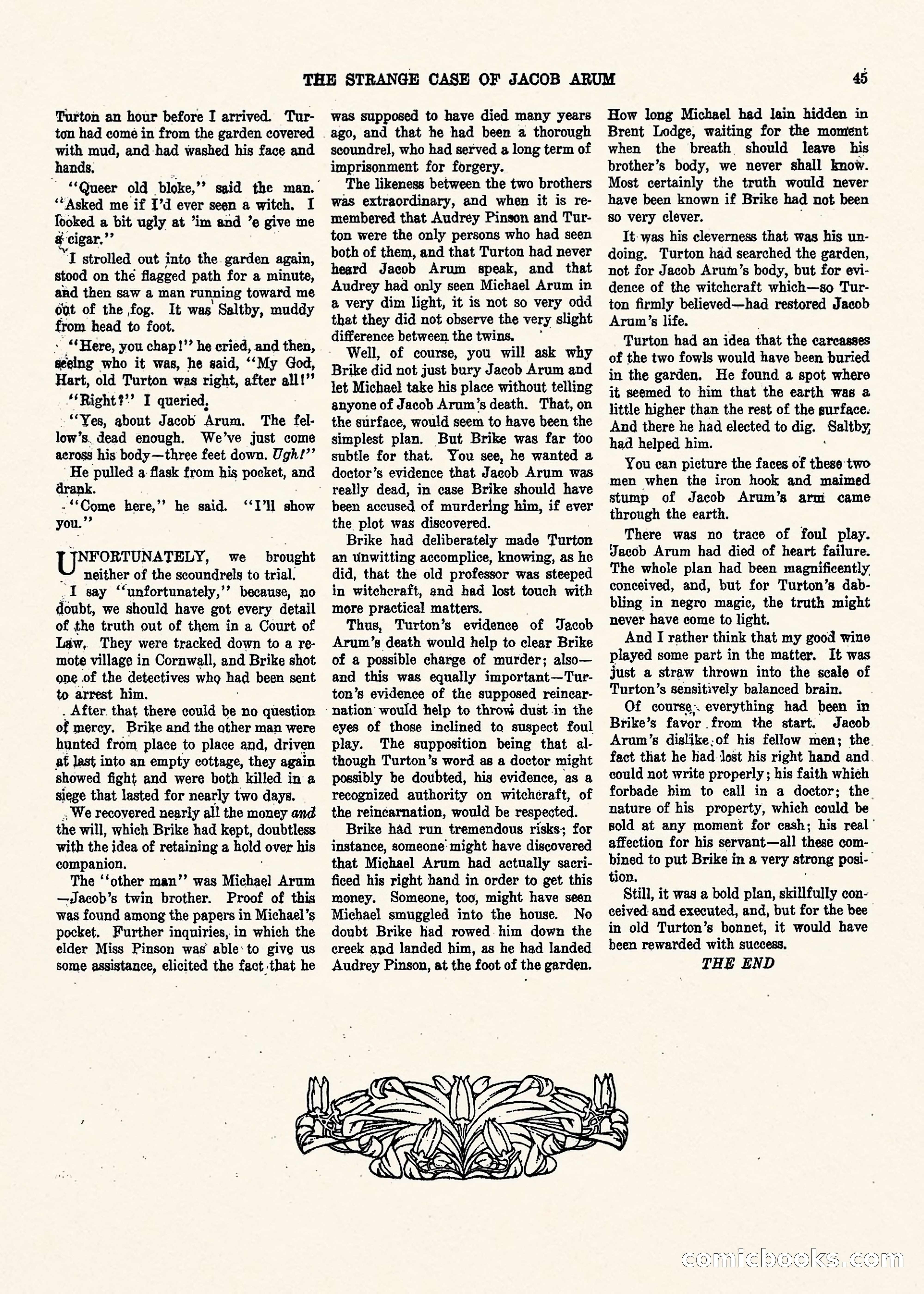 Weird Tales, Vol. II No. 1 — page 46 of 98