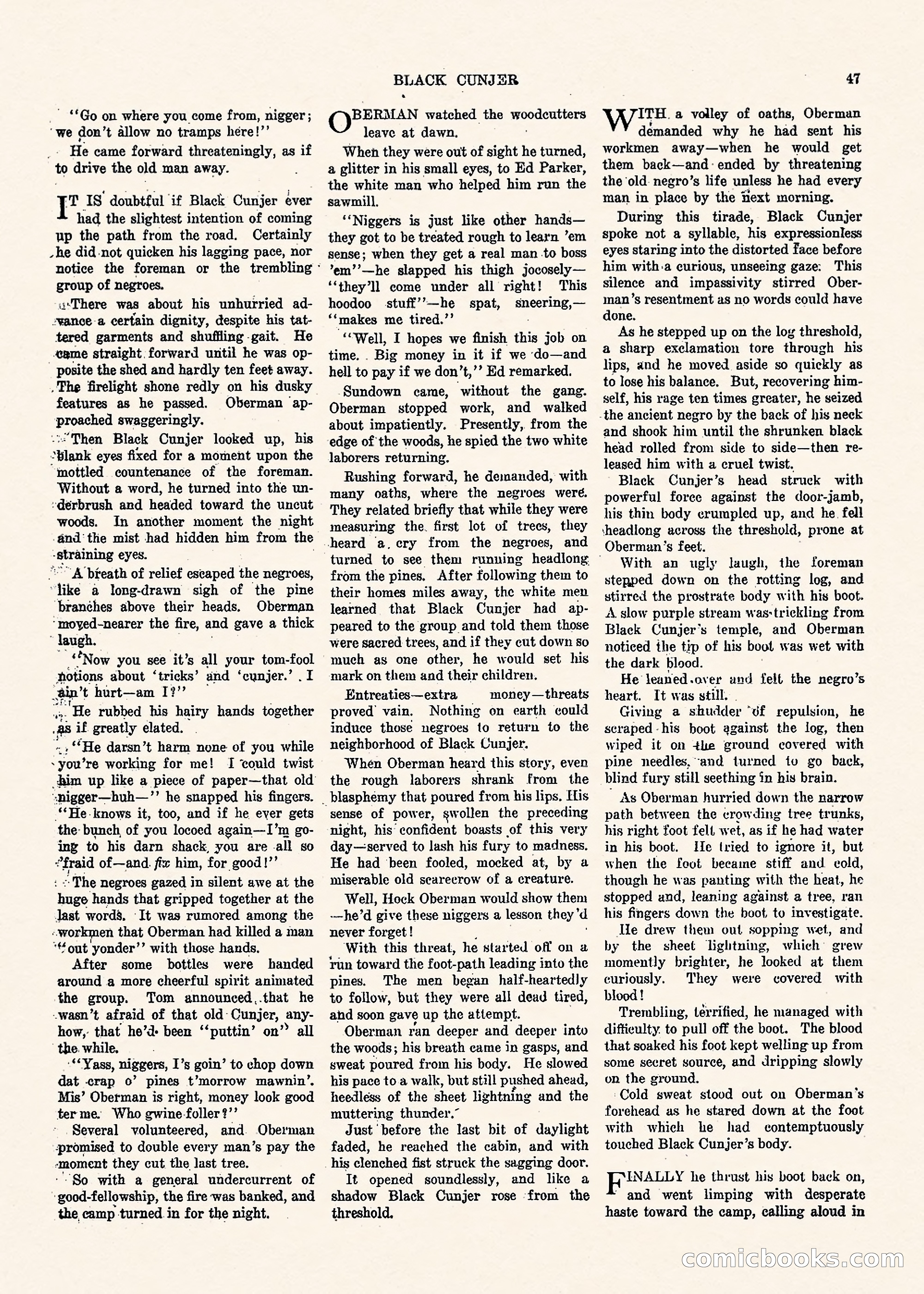 Weird Tales, Vol. II No. 1 — page 48 of 98