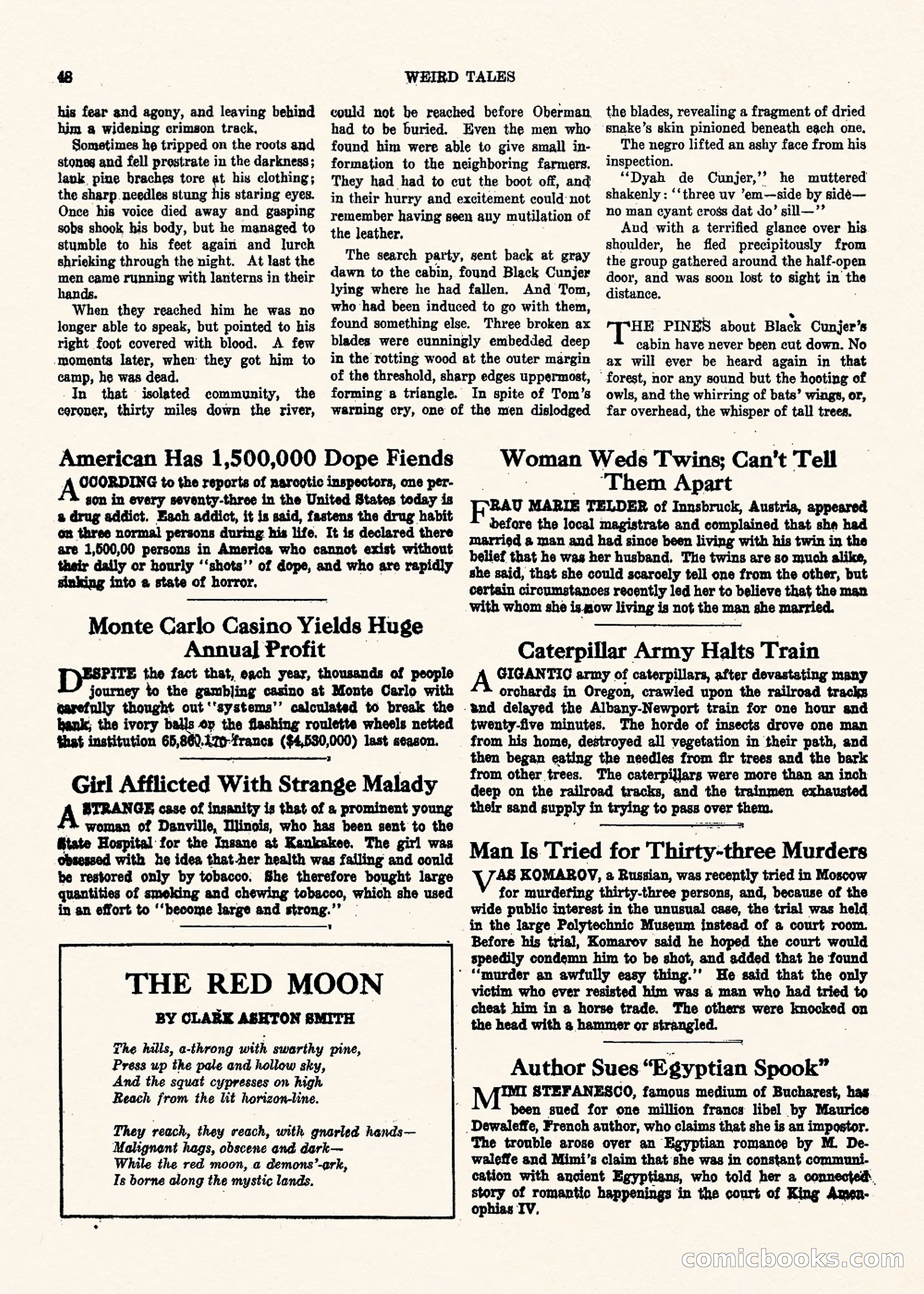 Weird Tales, Vol. II No. 1 — page 49 of 98