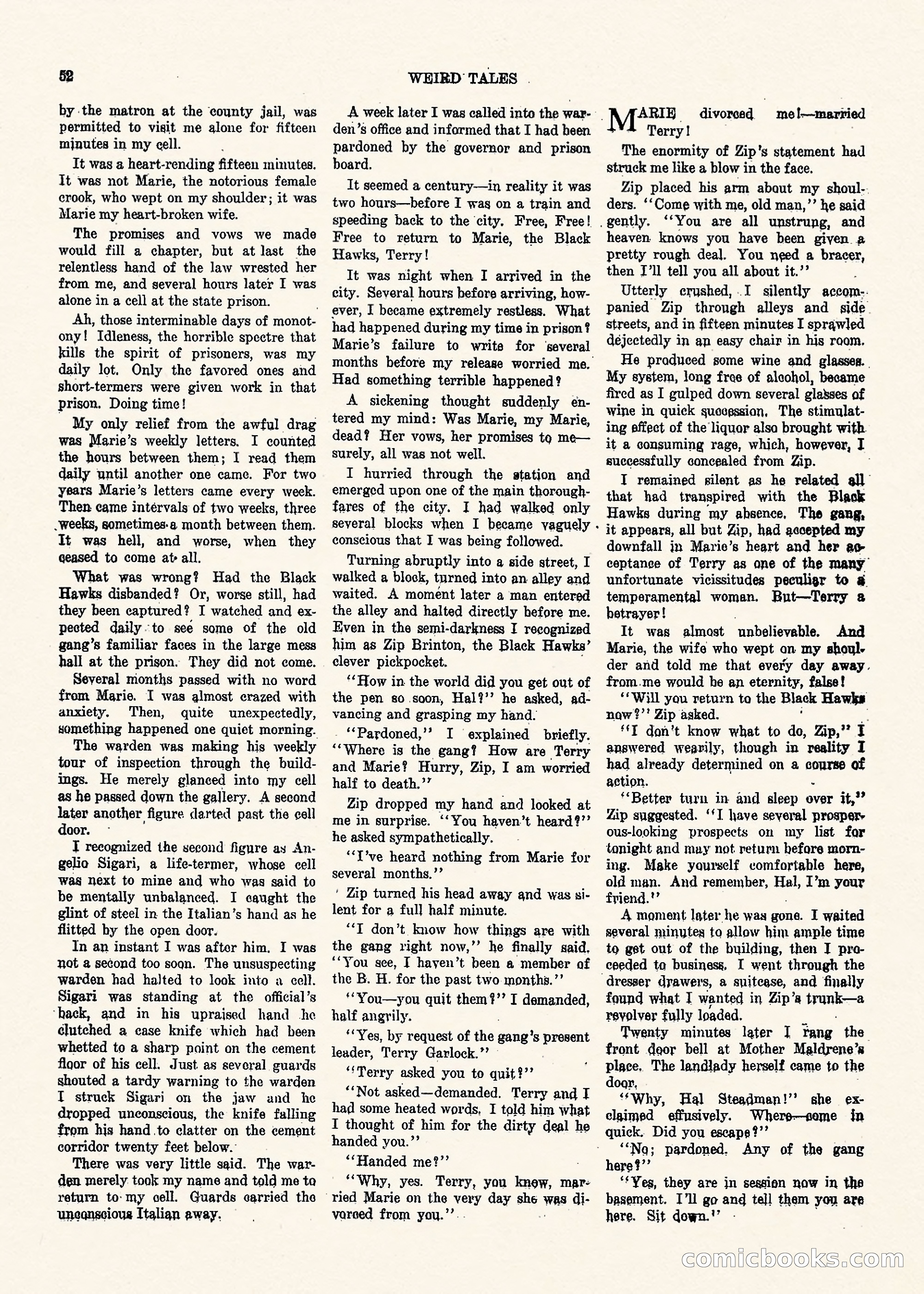 Weird Tales, Vol. II No. 1 — page 53 of 98
