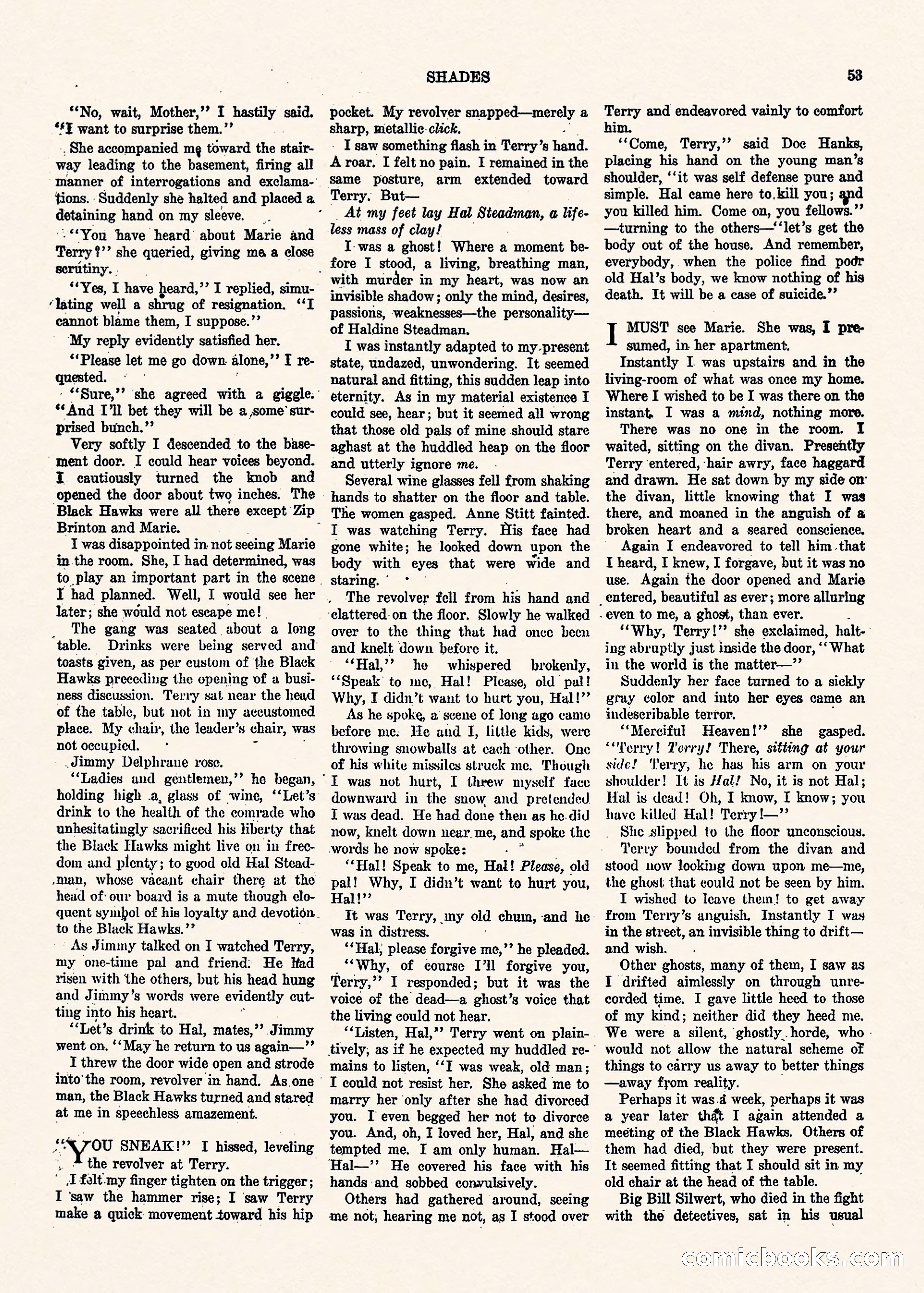 Weird Tales, Vol. II No. 1 — page 54 of 98