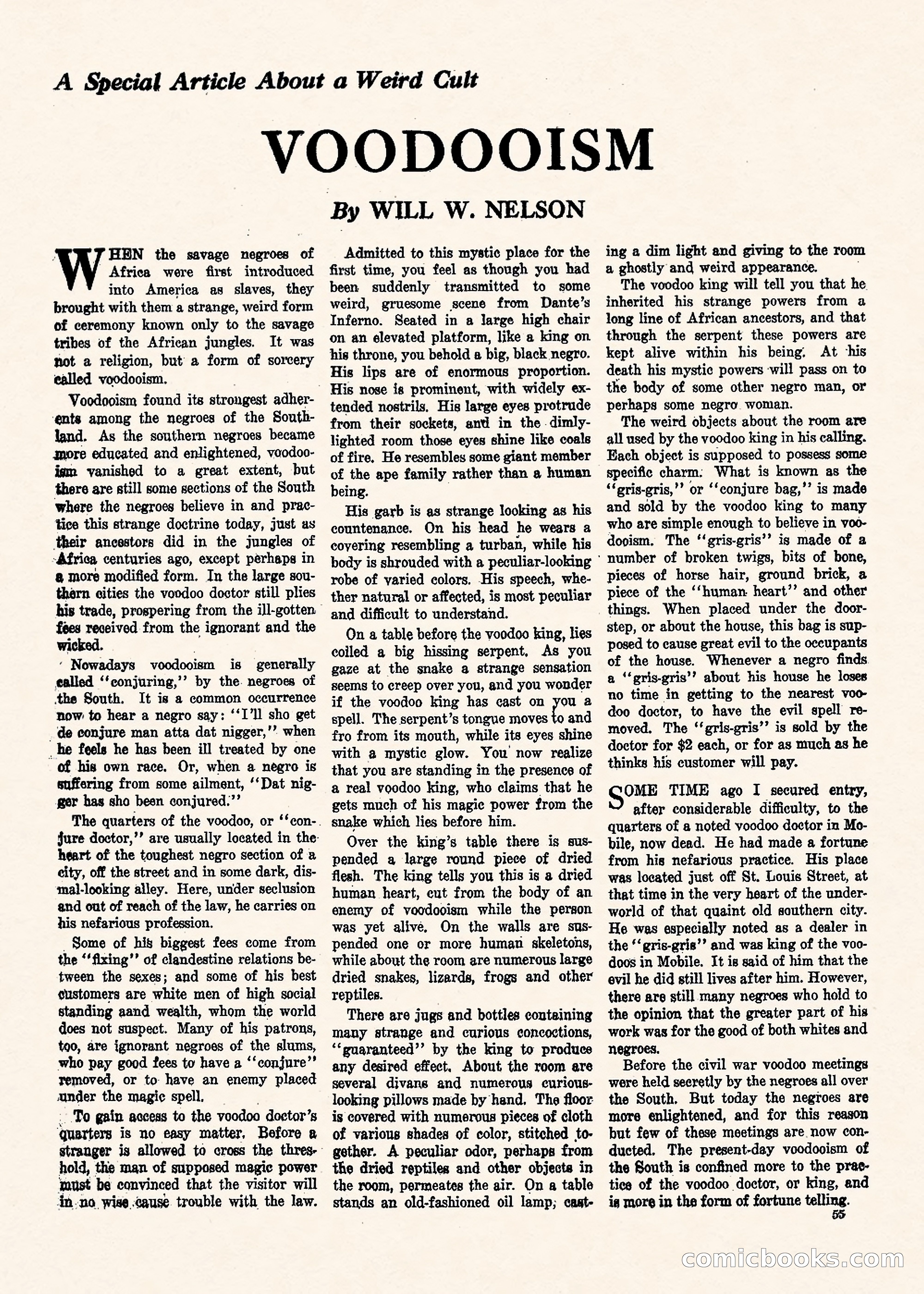 Weird Tales, Vol. II No. 1 — page 56 of 98