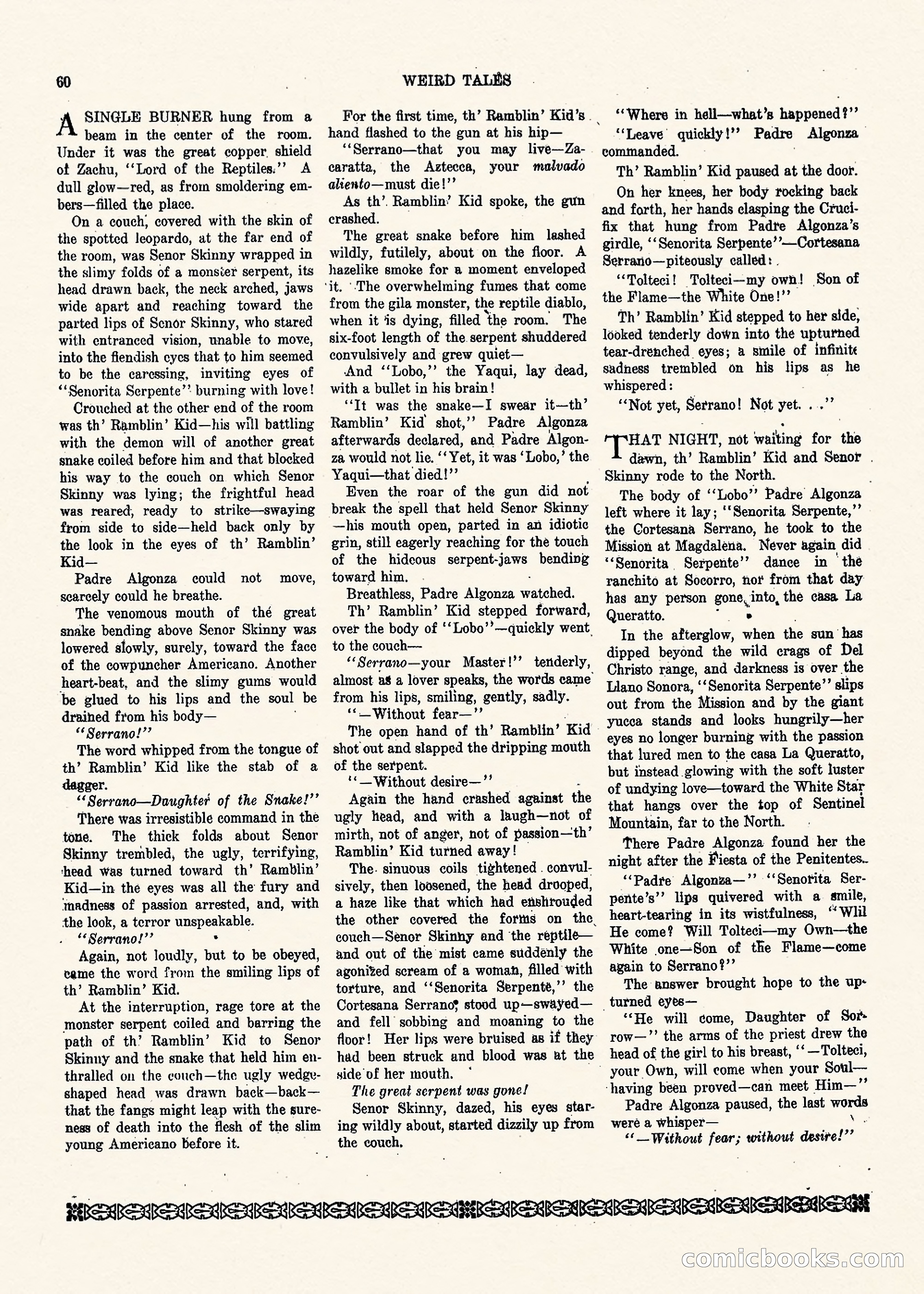 Weird Tales, Vol. II No. 1 — page 61 of 98