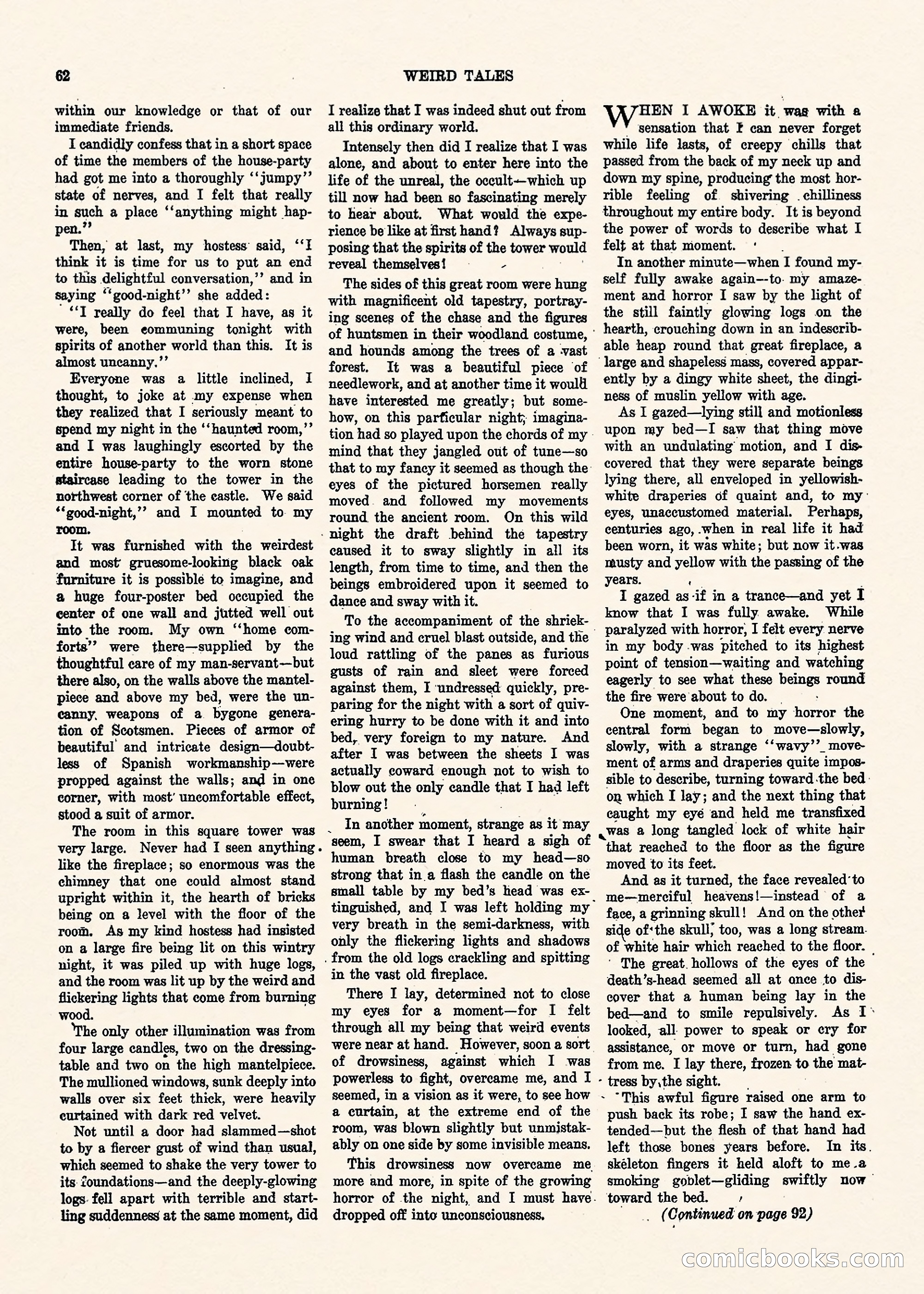 Weird Tales, Vol. II No. 1 — page 63 of 98