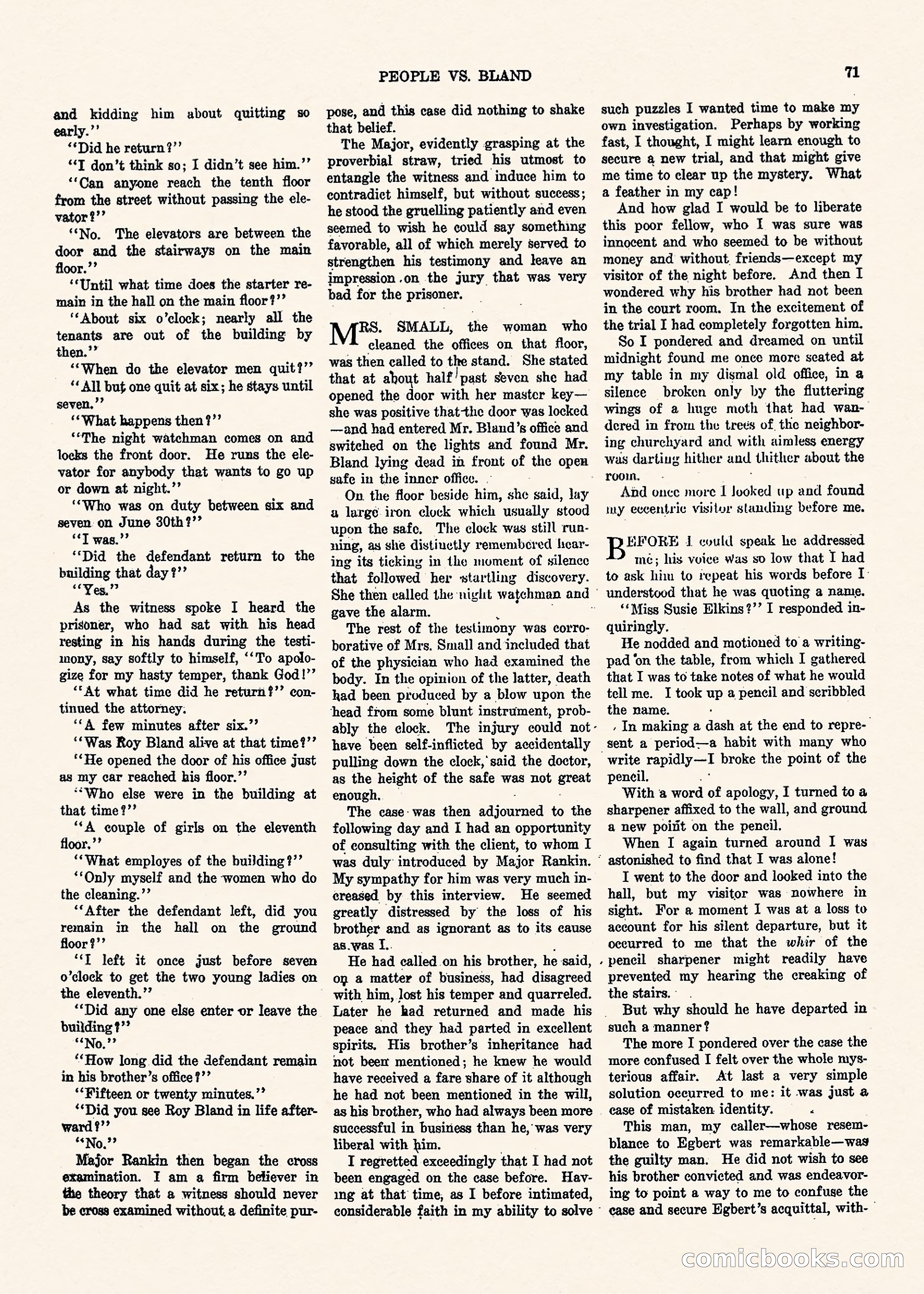 Weird Tales, Vol. II No. 1 — page 72 of 98