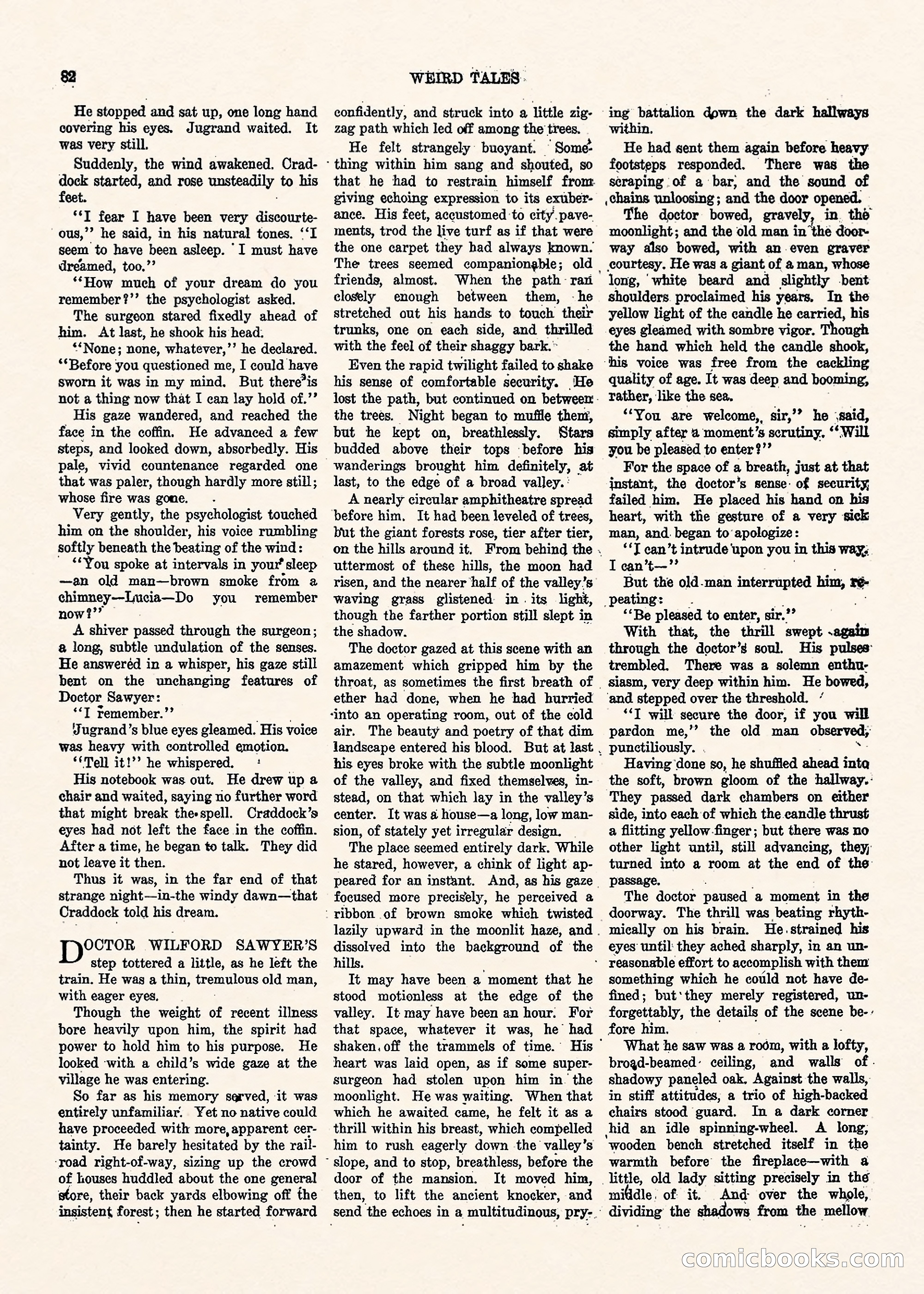 Weird Tales, Vol. II No. 1 — page 83 of 98
