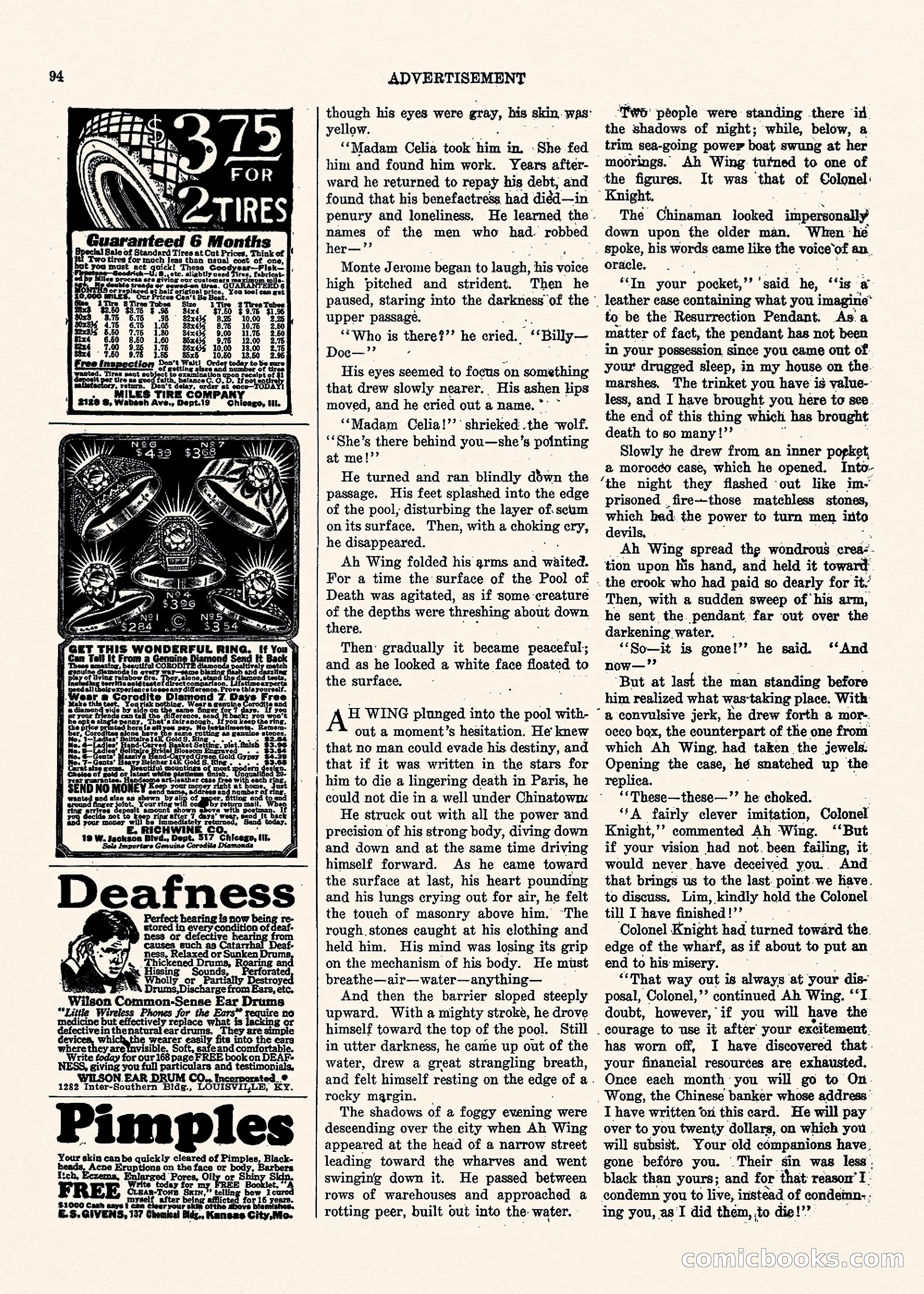 Weird Tales, Vol. II No. 1 — page 95 of 98