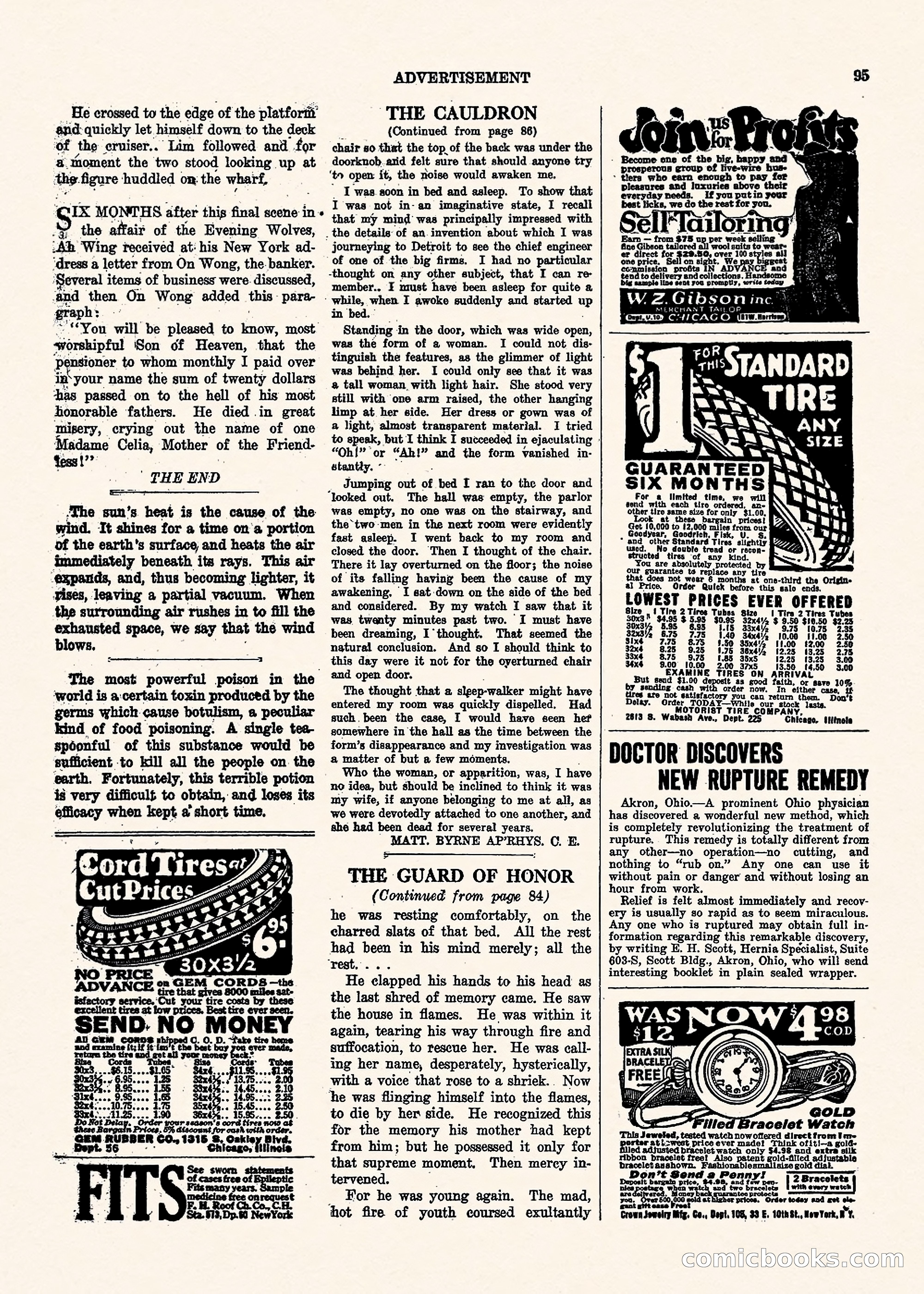 Weird Tales, Vol. II No. 1 — page 96 of 98
