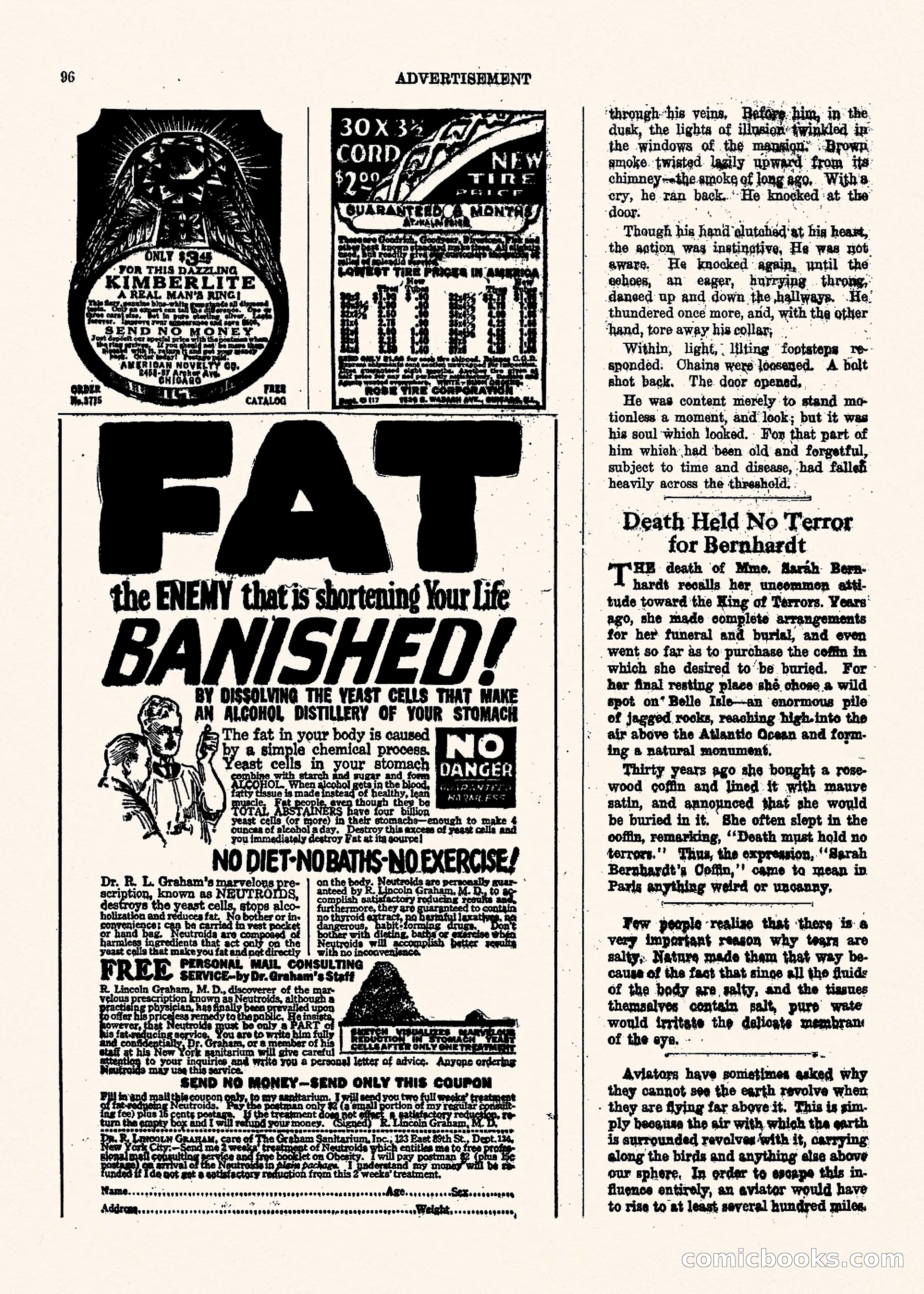 Weird Tales, Vol. II No. 1 — page 97 of 98
