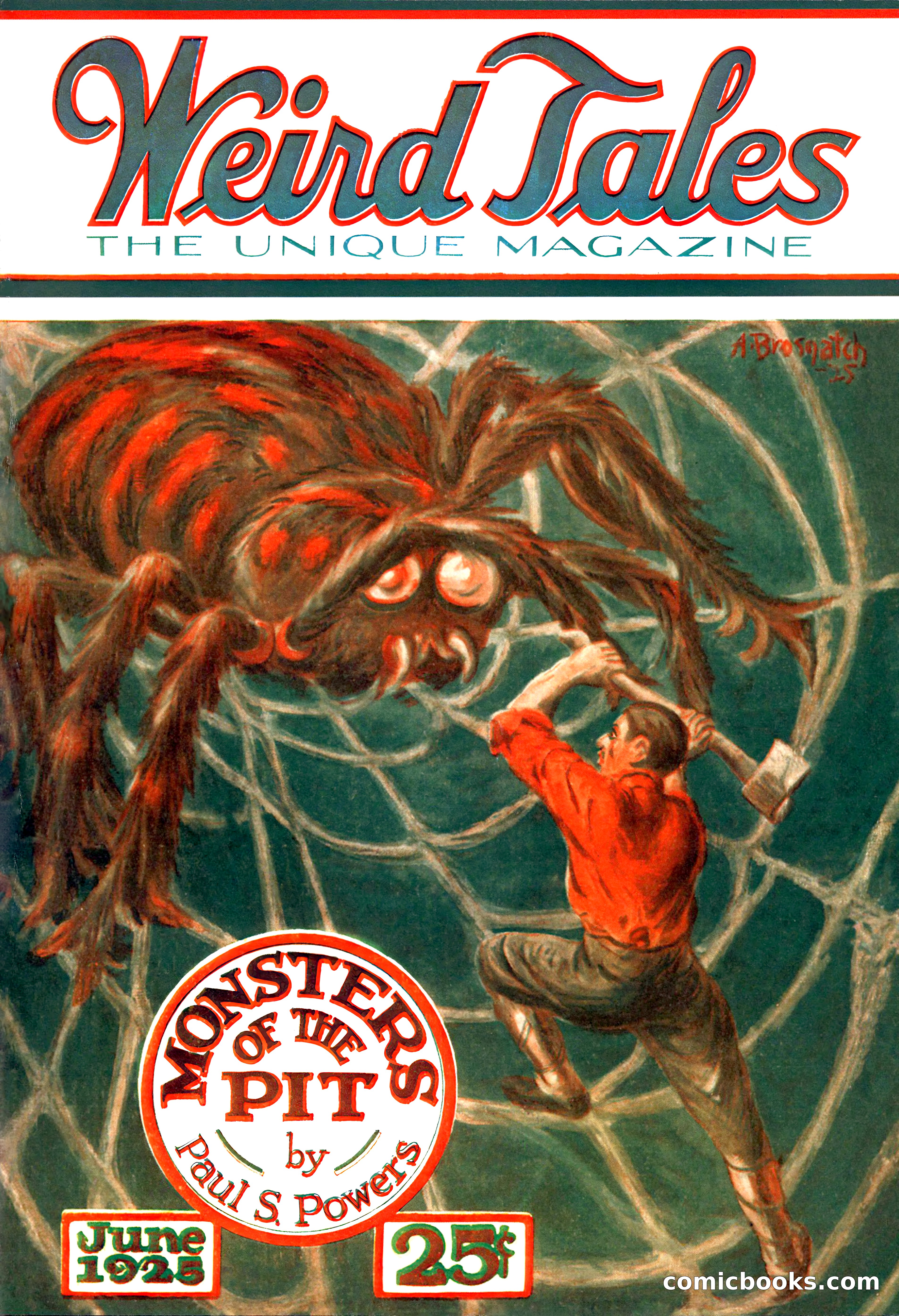 Weird Tales, Vol. 5, No. 6 — page 1 of 146