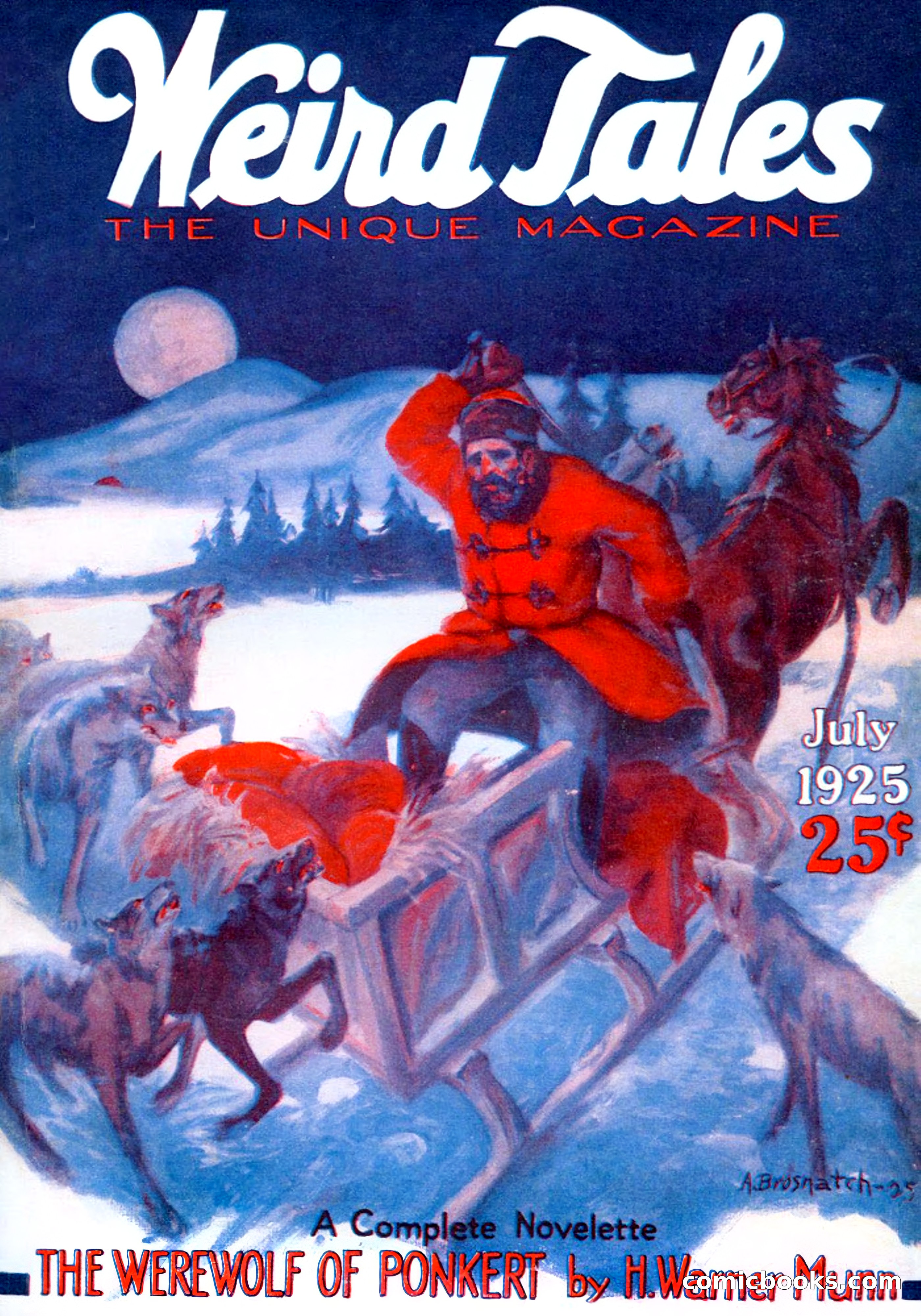Weird Tales, July 1925 — page 1 of 146