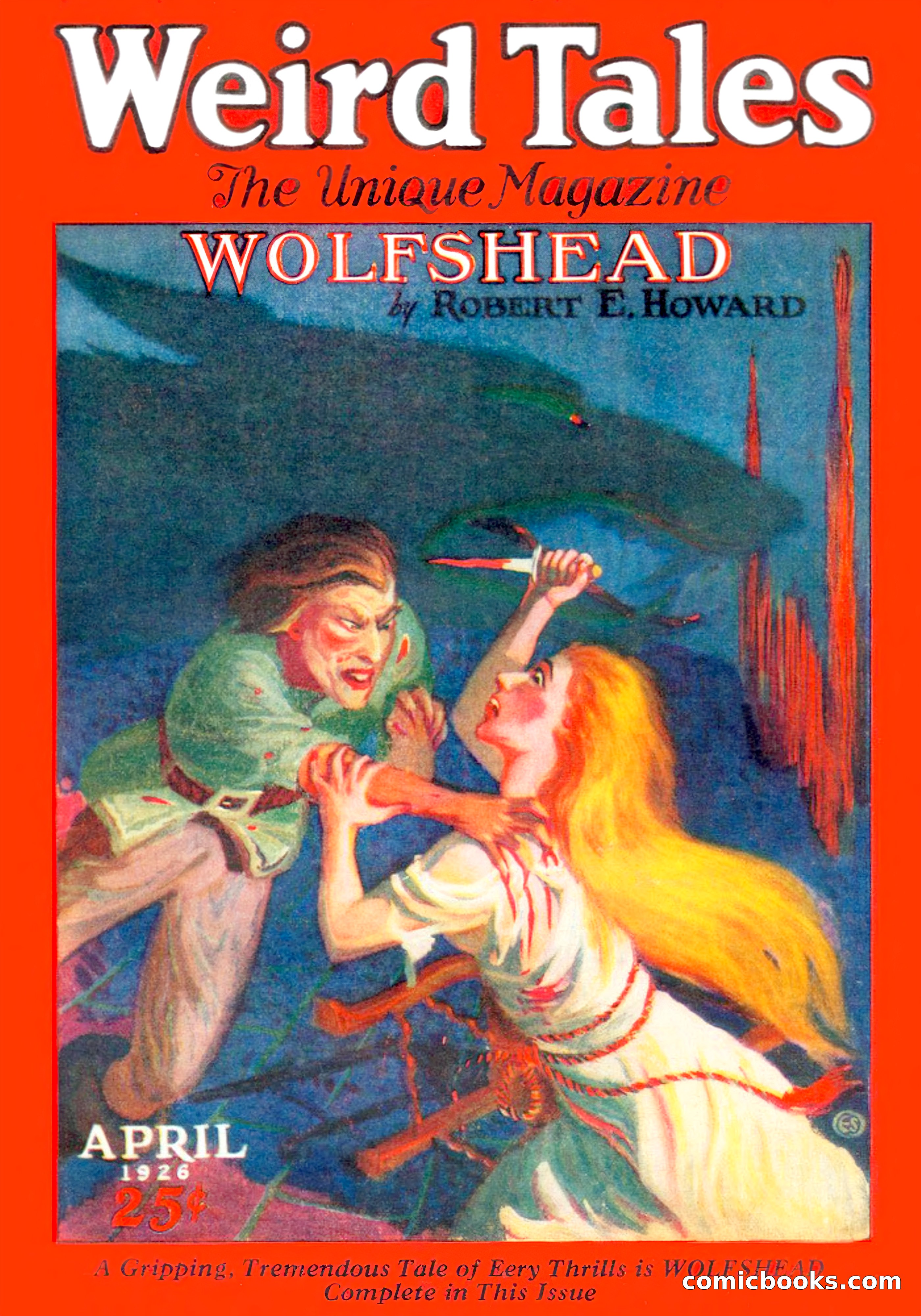 Weird Tales, April 1926 — page 1 of 146