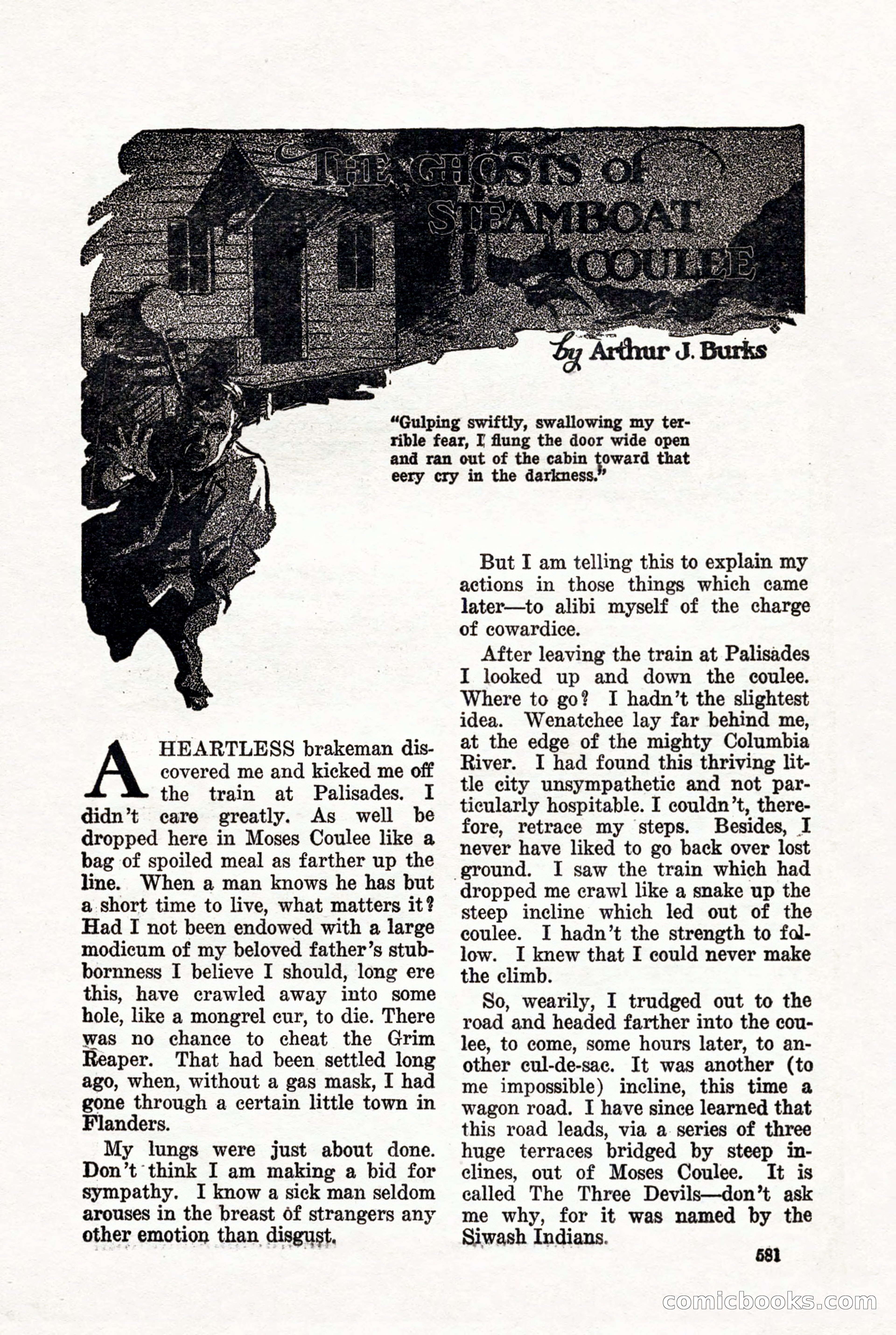 Weird Tales, Vol. 7, No. 5 — page 7 of 148