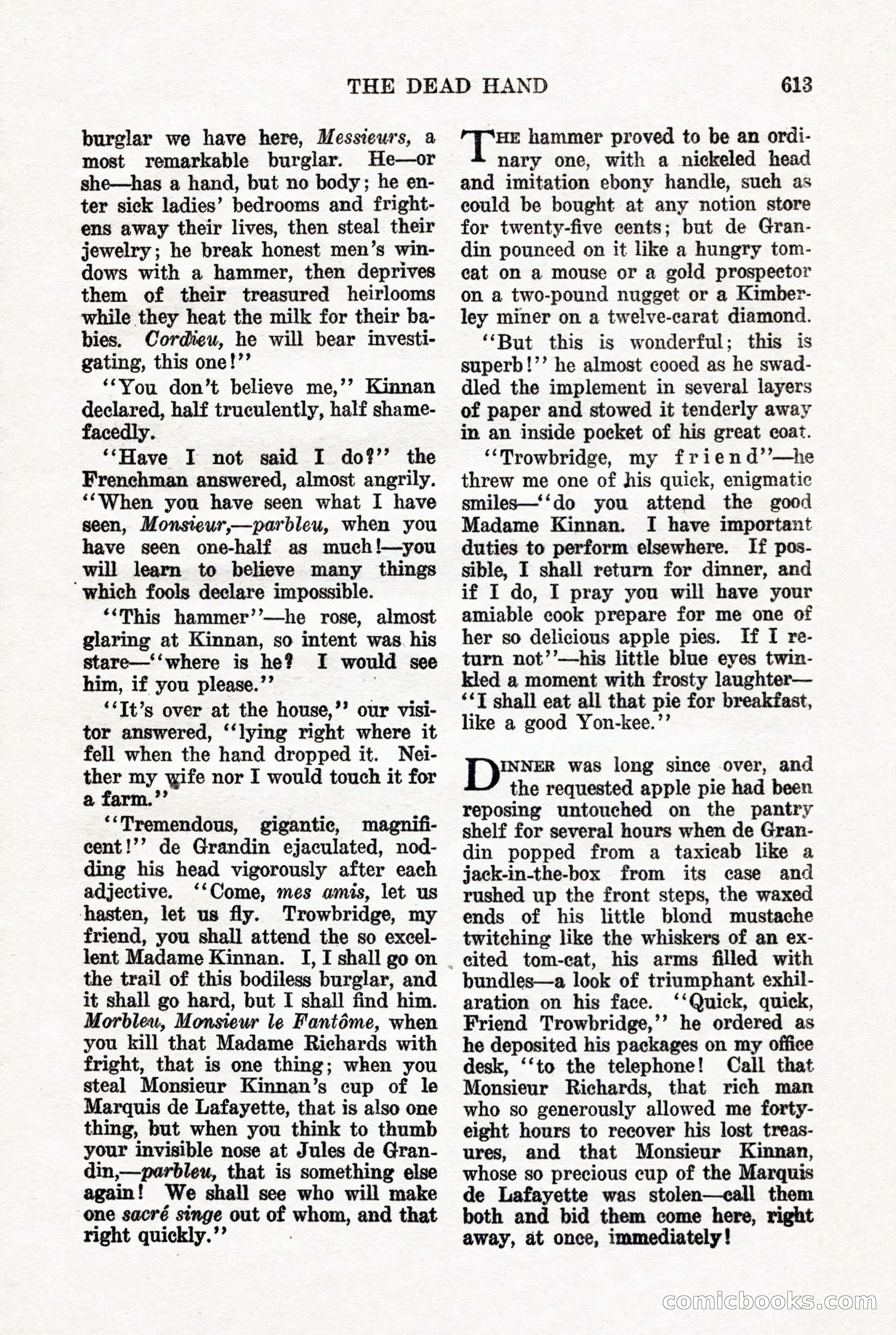 Weird Tales, Vol. 7, No. 5 — page 39 of 148