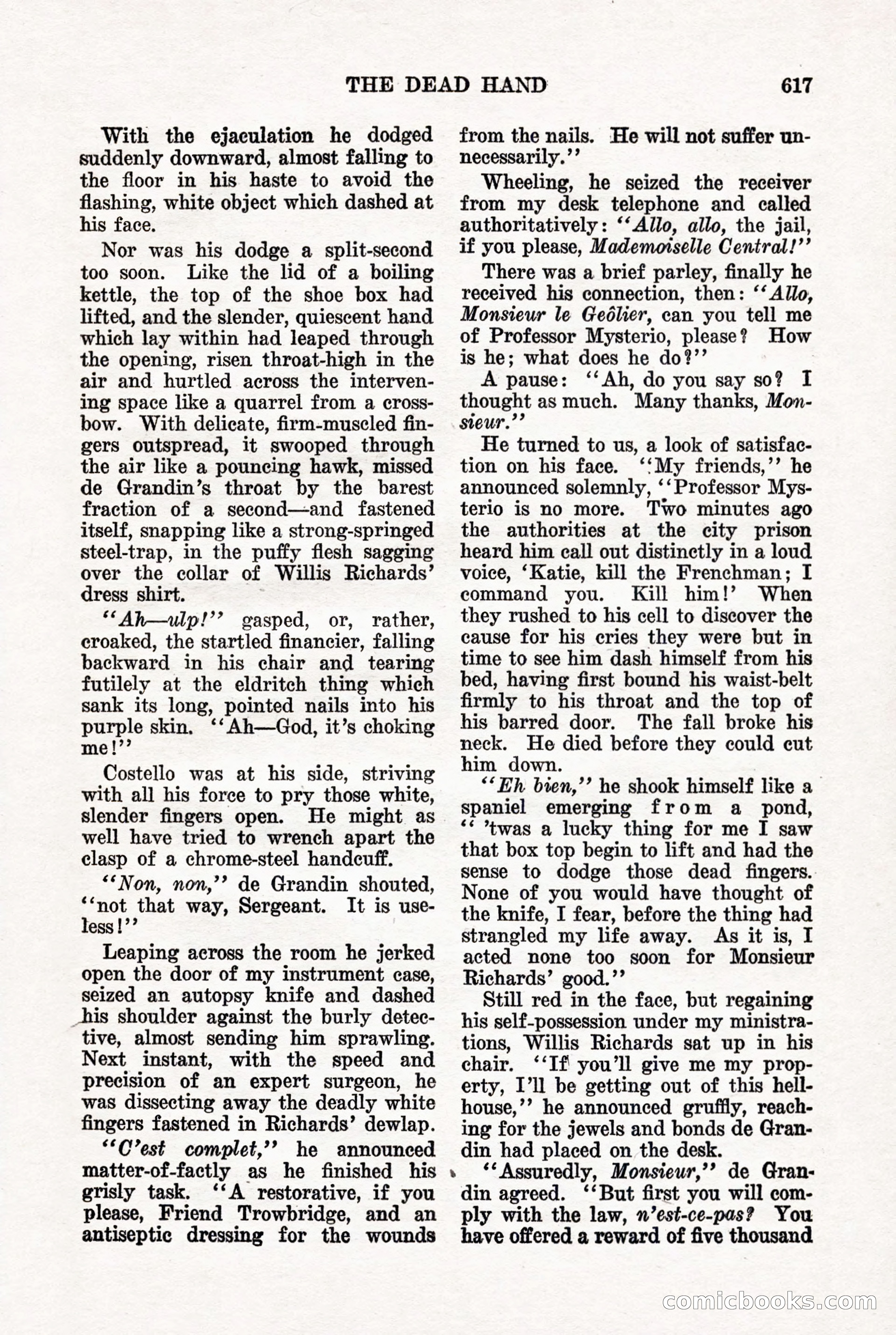 Weird Tales, Vol. 7, No. 5 — page 43 of 148