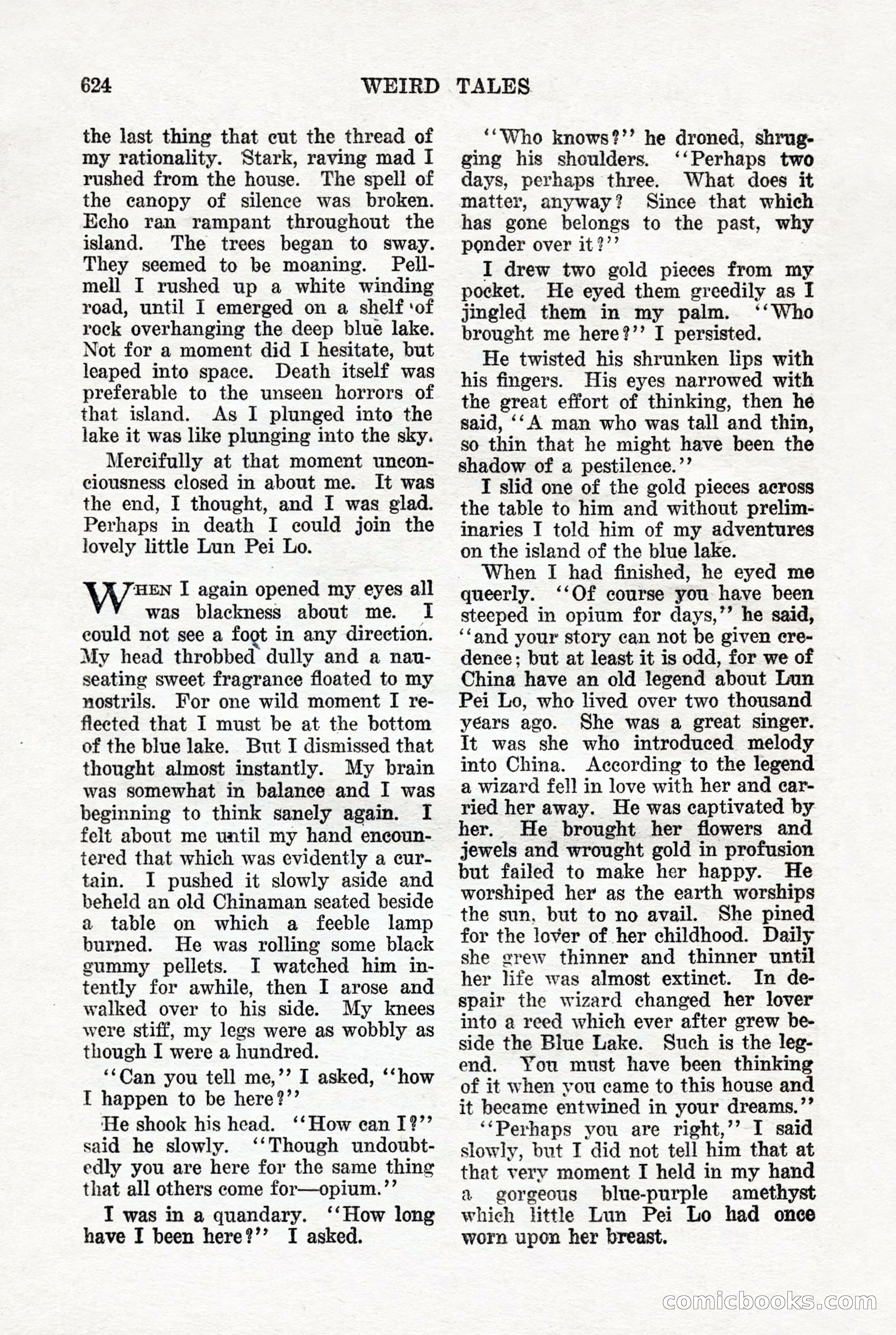 Weird Tales, Vol. 7, No. 5 — page 50 of 148