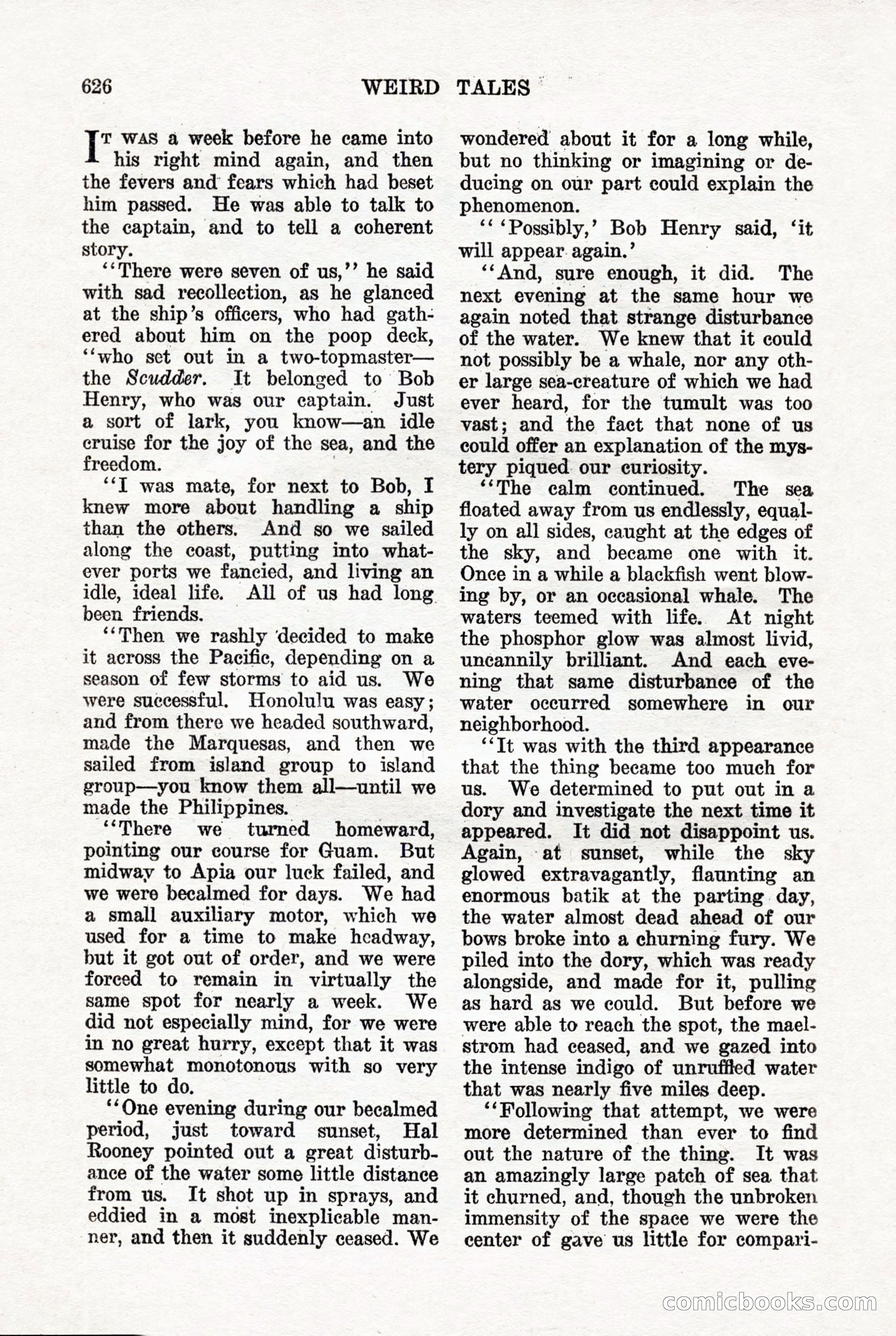 Weird Tales, Vol. 7, No. 5 — page 52 of 148