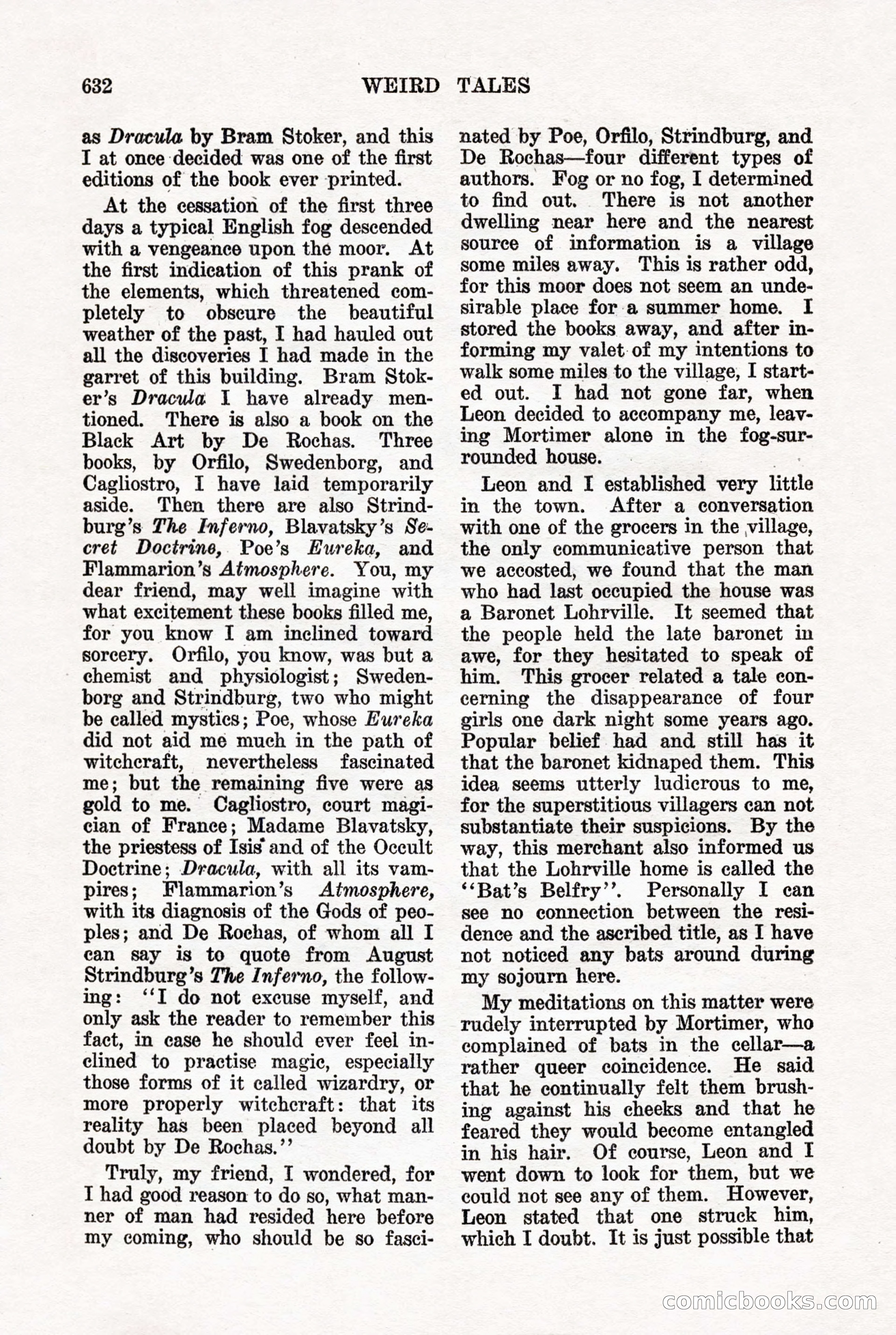 Weird Tales, Vol. 7, No. 5 — page 58 of 148